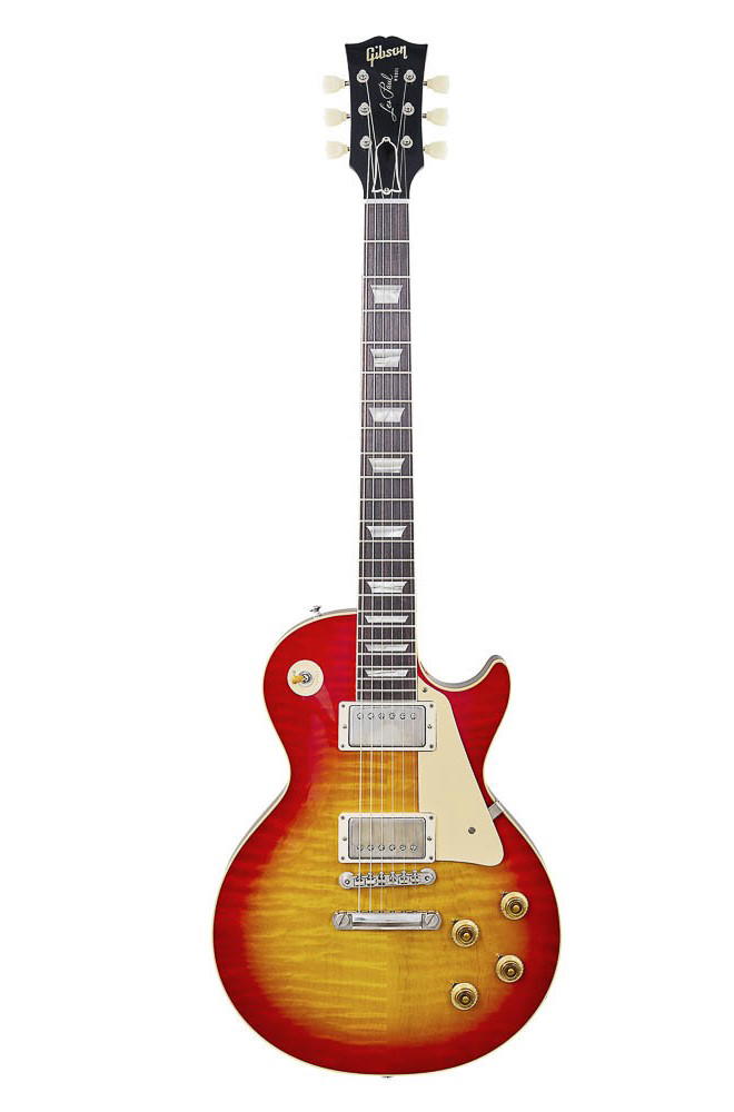 GIBSON CUSTOM 1959 LES PAUL STANDARD REISSUE VOS WASHED CHERRY SUNBURST