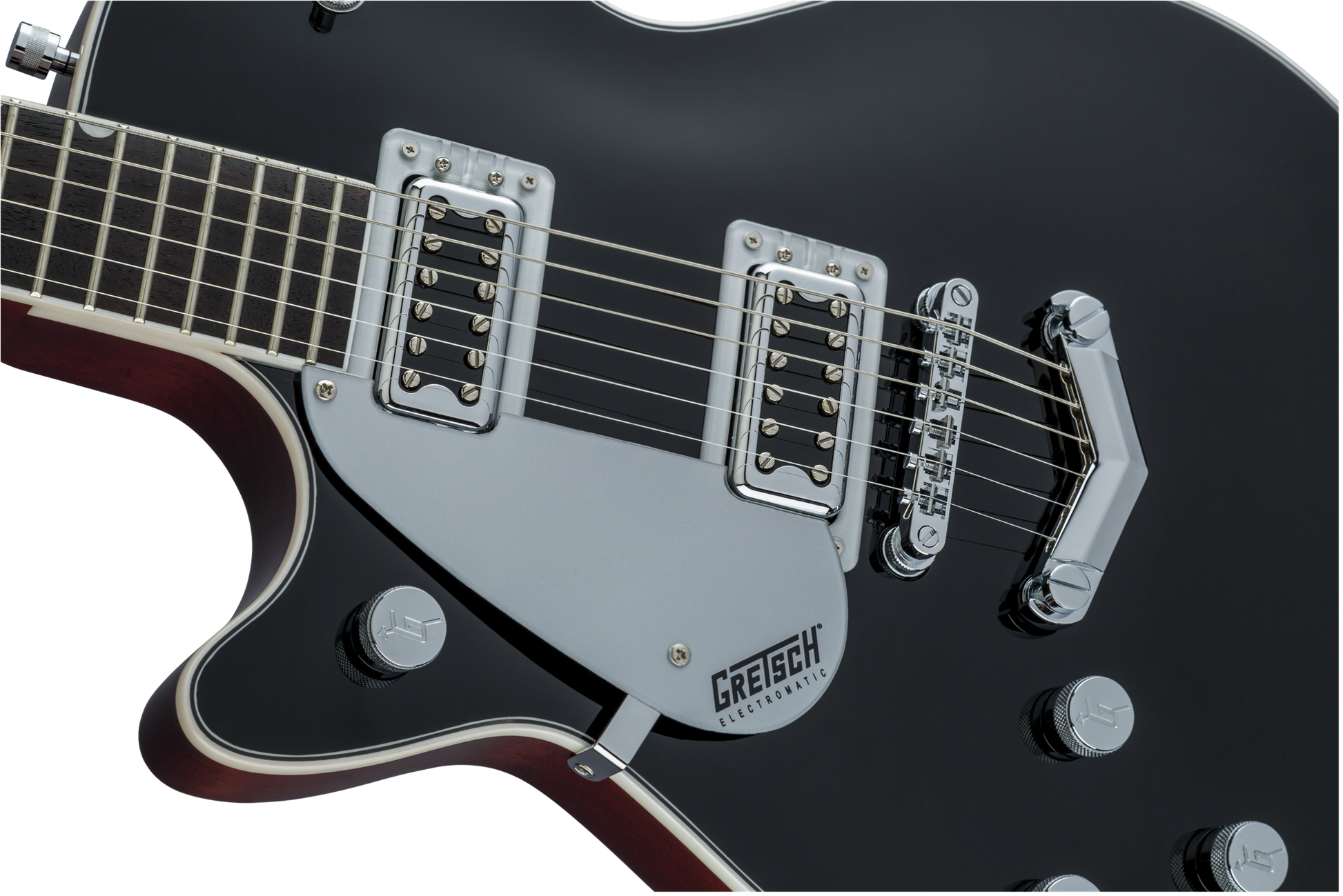 GRETSCH G5230LH ELECTROMATIC JET FT SINGLE-CUT  V-STOPTAIL, LH BLACK