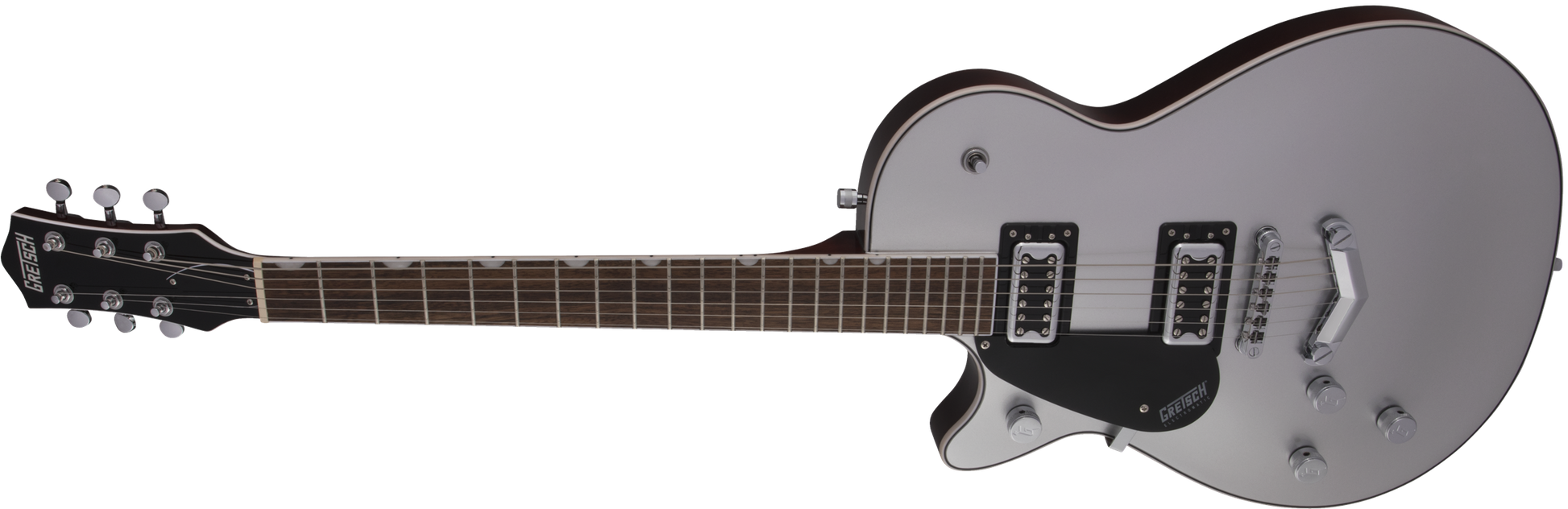 GRETSCH G5230LH ELECTROMATIC JET FT SINGLE-CUT  V-STOPTAIL, LH AIRLINE SILVER