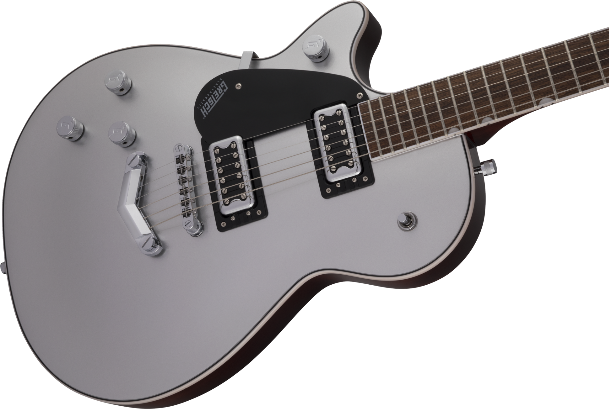 GRETSCH G5230LH ELECTROMATIC JET FT SINGLE-CUT  V-STOPTAIL, LH AIRLINE SILVER