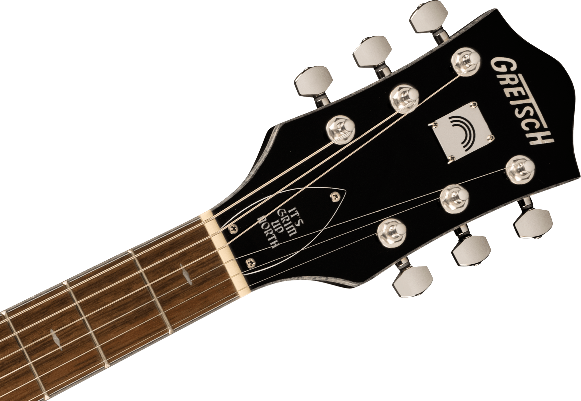 GRETSCH ELECTROMATIC JOHN GOURLEY BROADKASTER CENTER BLOCK IRIDESCENT BLACK