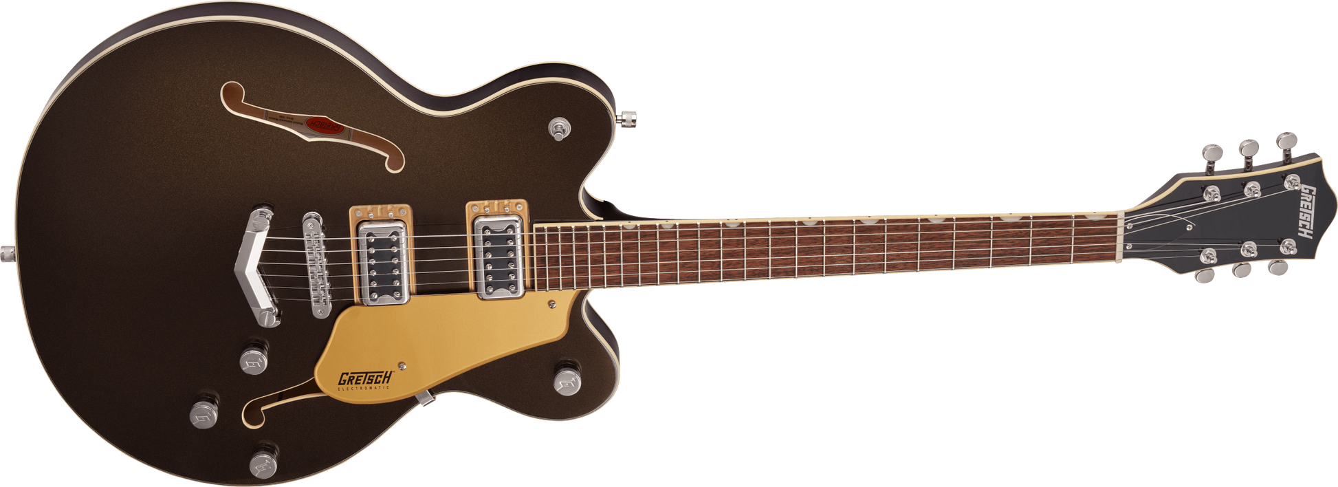 GRETSCH G5622 ELECTROMATIC CENTER BLOCK DOUBLE-CUT  V-STOPTAIL BLACK GOLD