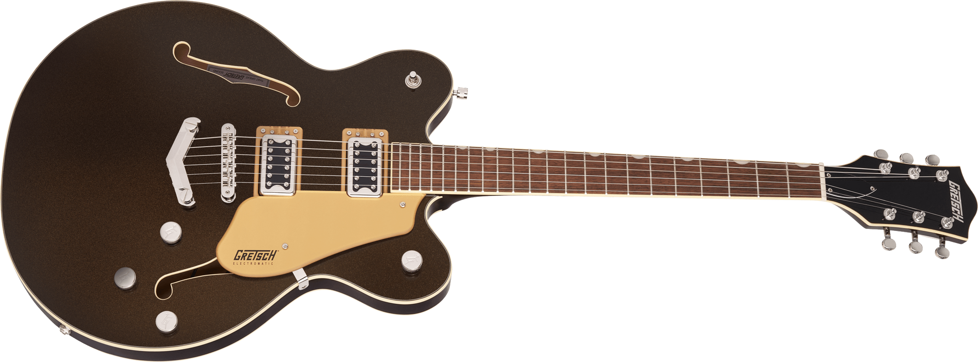 GRETSCH G5622 ELECTROMATIC CENTER BLOCK DOUBLE-CUT  V-STOPTAIL BLACK GOLD