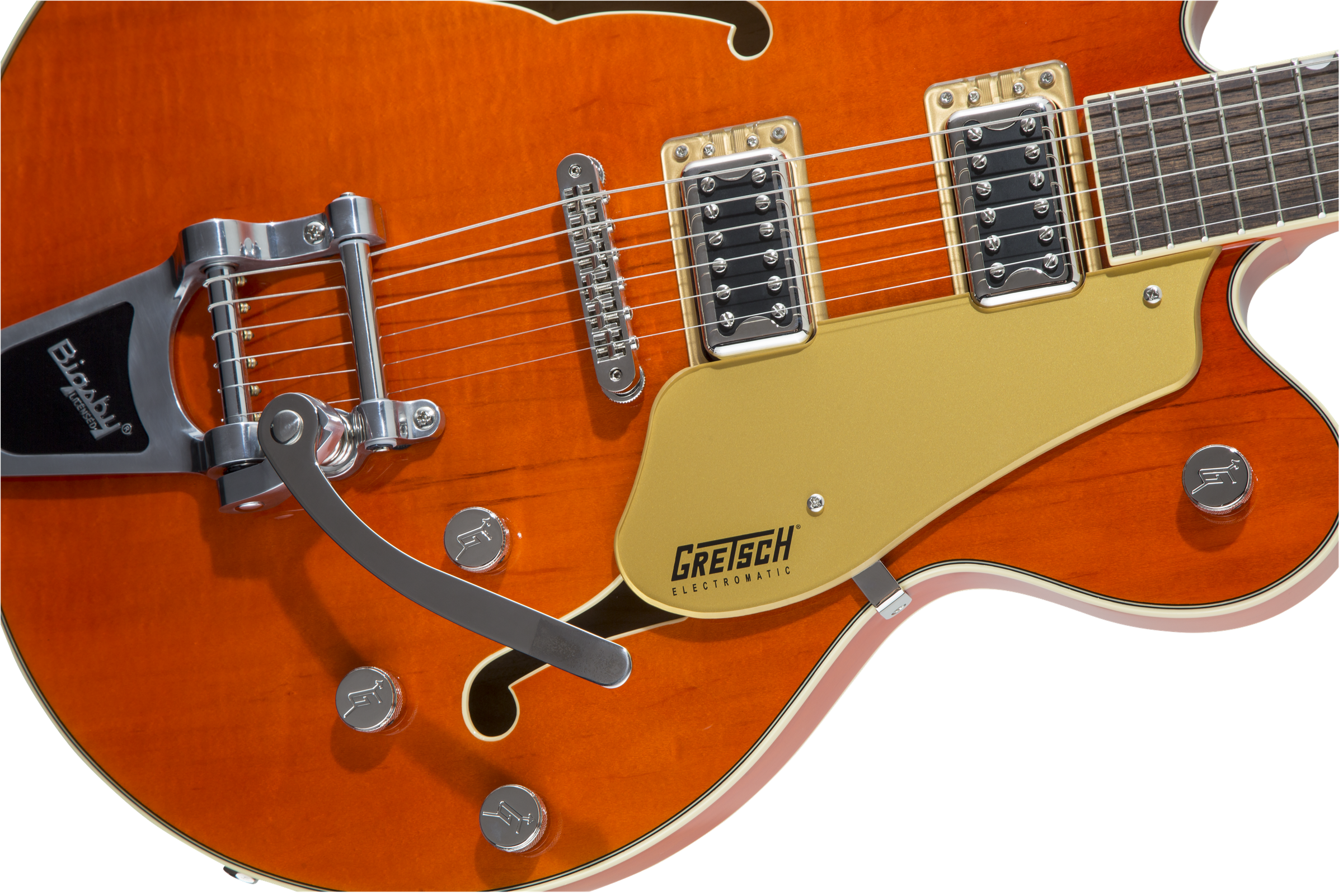 GRETSCH G5622T ELECTROMATIC CENTER BLOCK DOUBLE-CUT  BIGSBY ORANGE STAIN