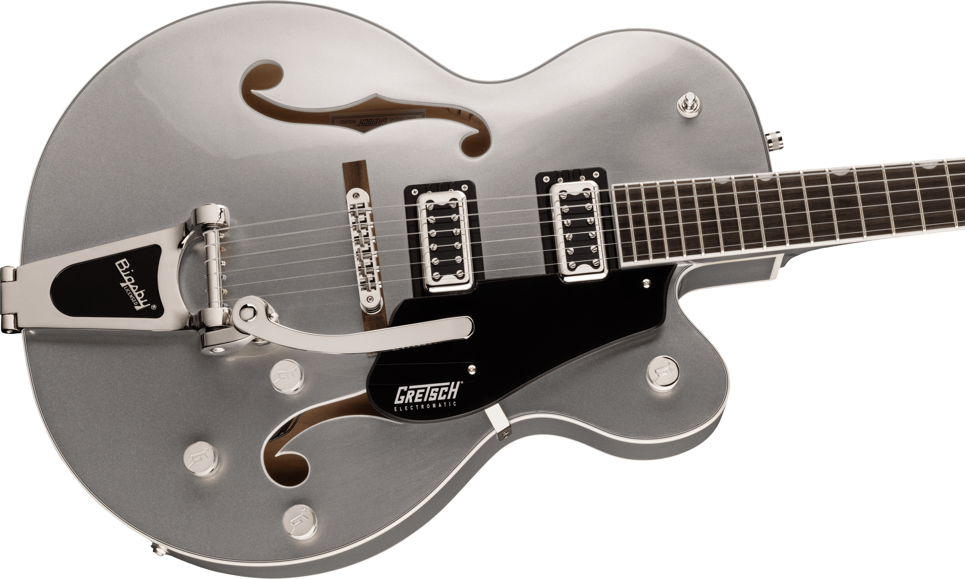 GRETSCH G5420T ELECTROMATIC CLASSIC HOLLOW  SINGLE-CUT  BIGSBY AIRLINE SILVER