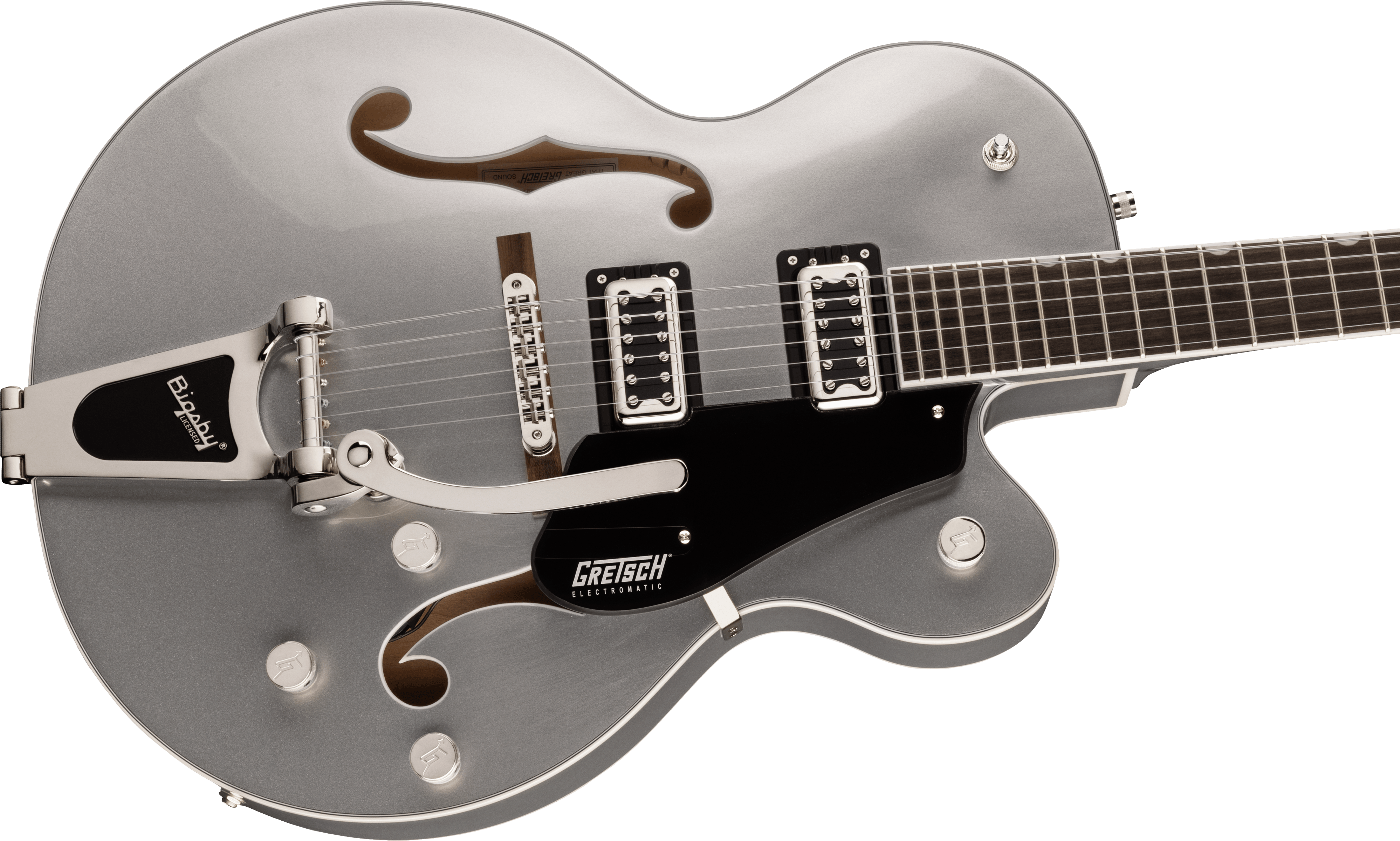 GRETSCH G5420T ELECTROMATIC CLASSIC HOLLOW  SINGLE-CUT  BIGSBY AIRLINE SILVER