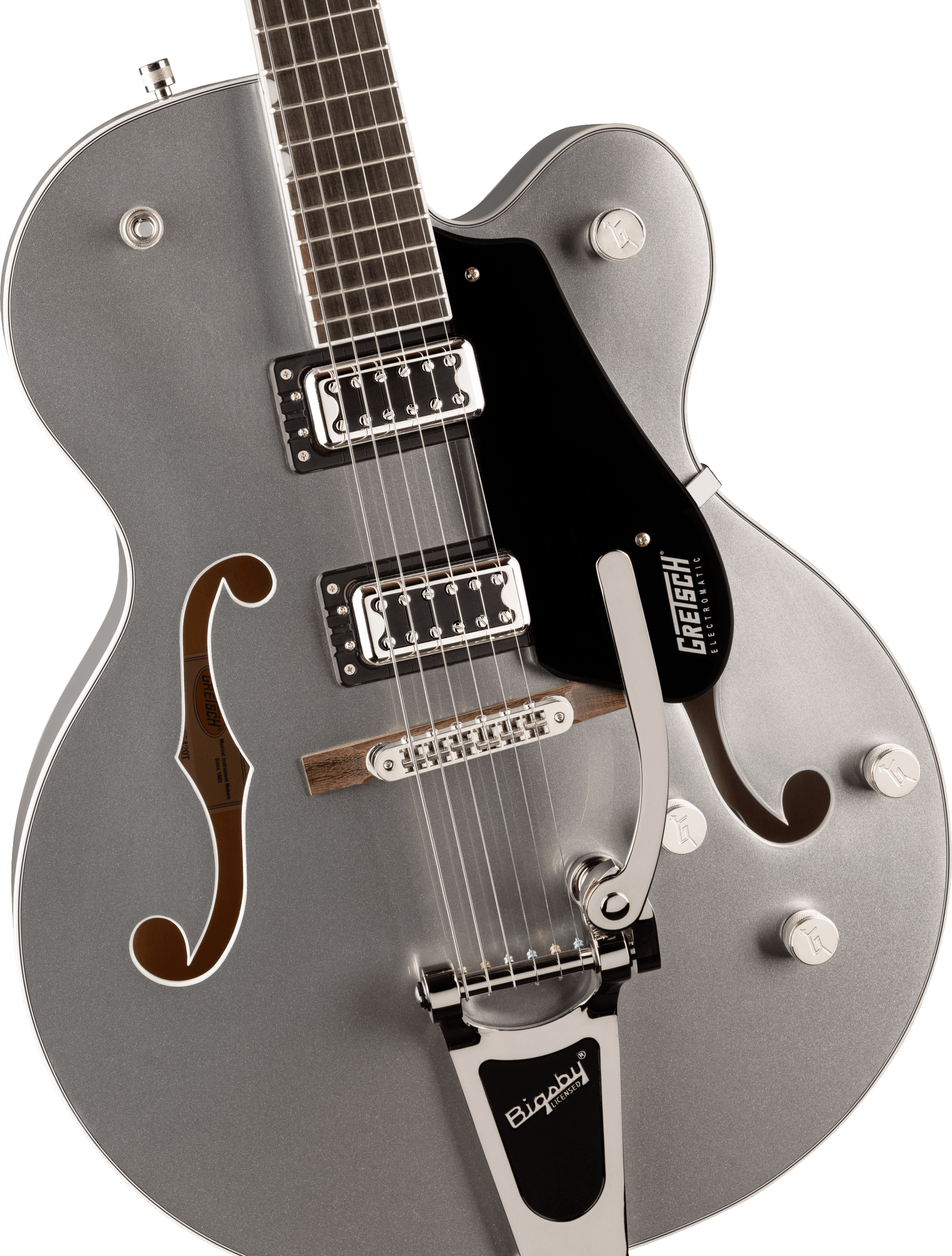 GRETSCH G5420T ELECTROMATIC CLASSIC HOLLOW  SINGLE-CUT  BIGSBY AIRLINE SILVER