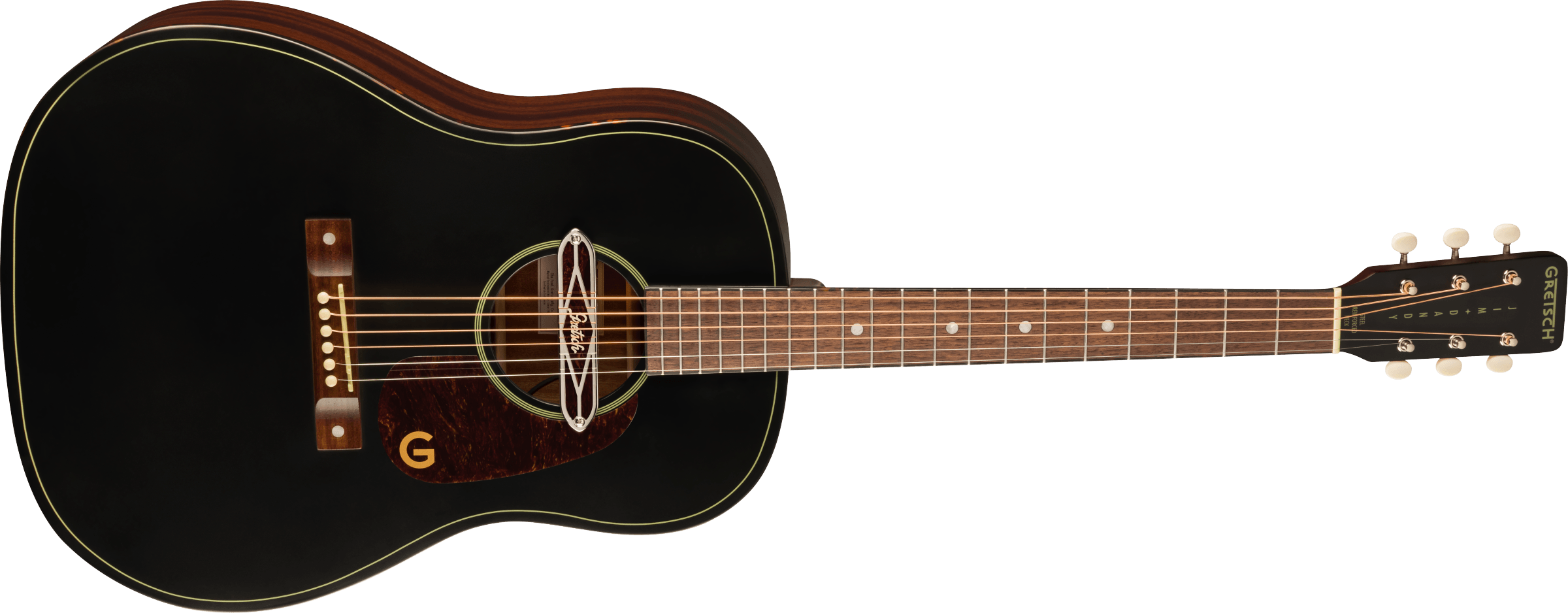 GRETSCH DELTOLUXE DREADNOUGHT BLACK TOP