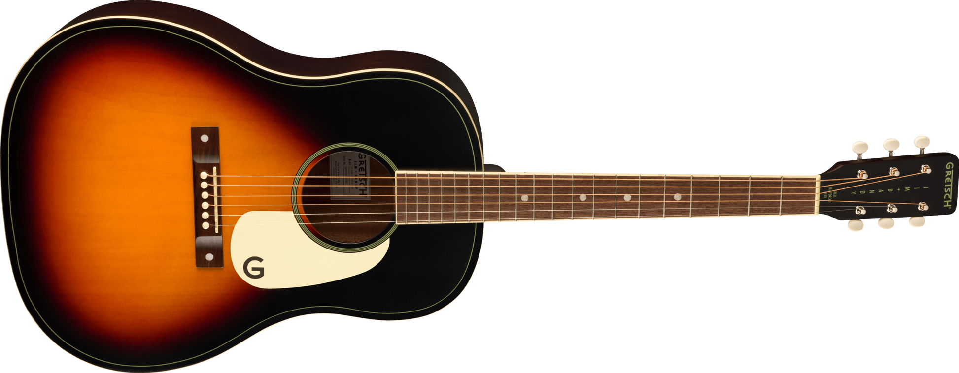 GRETSCH JIM DANDY DREADNOUGHT REX BURST