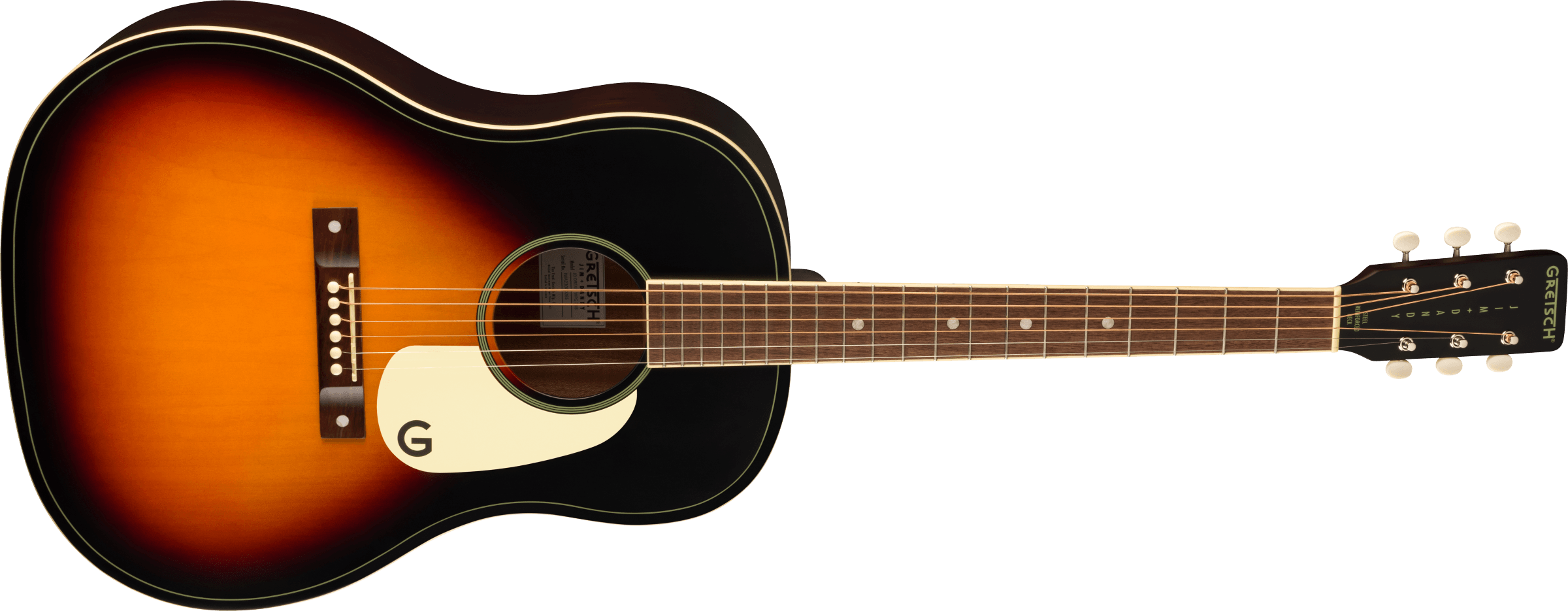GRETSCH JIM DANDY DREADNOUGHT REX BURST