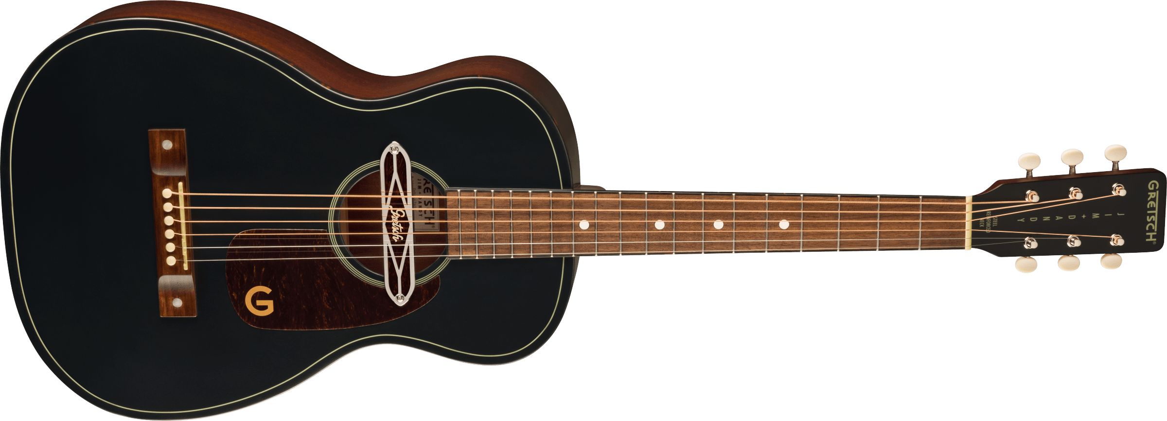 GRETSCH DELTOLUXE PARLOR BLACK TOP