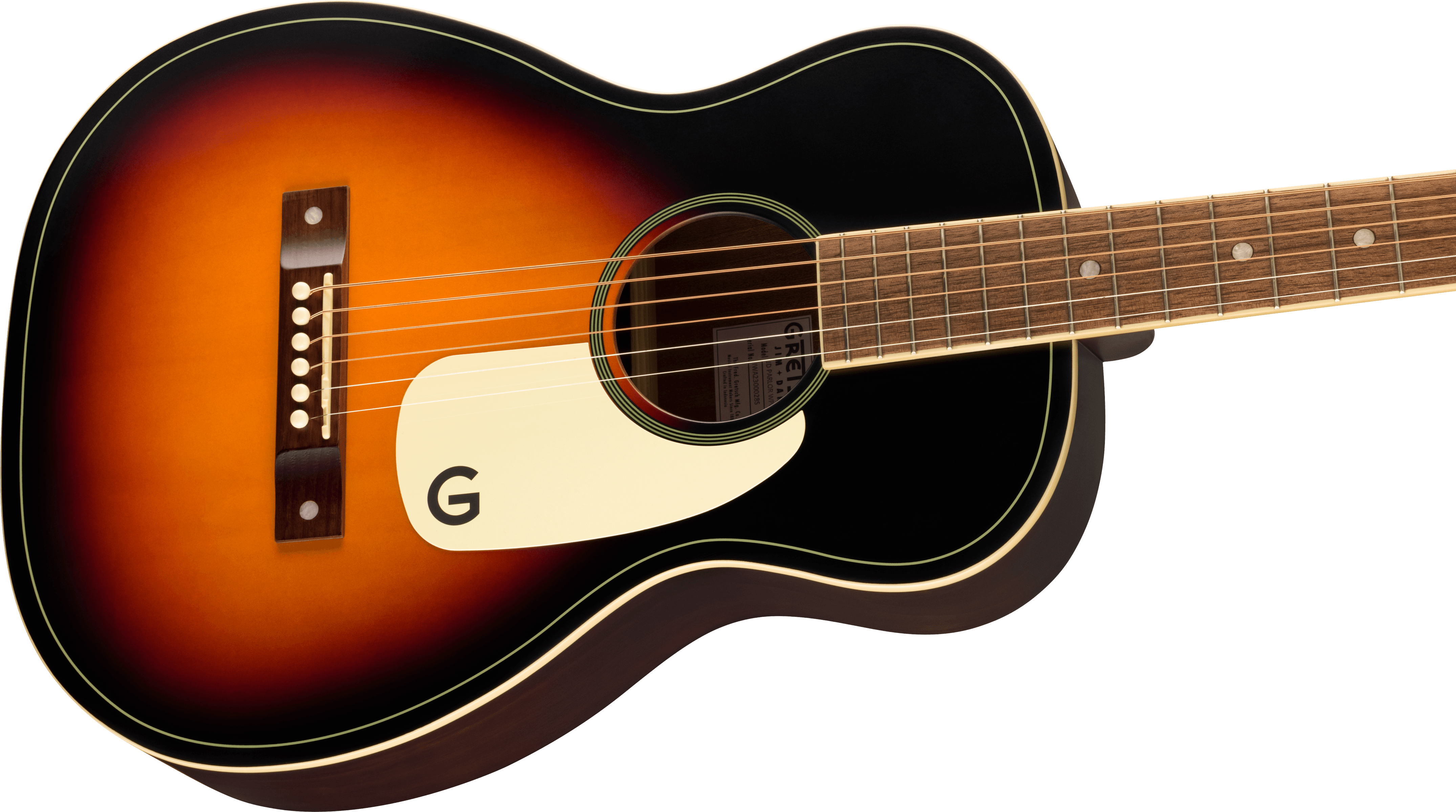 GRETSCH JIM DANDY PARLOR REX BURST