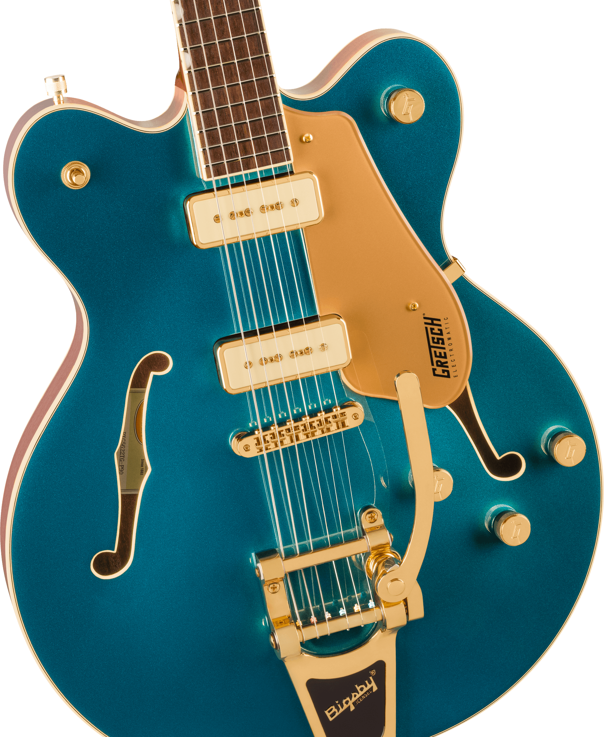 GRETSCH ELECTROMATIC PRISTINE LTD CENTER BLOCK DOUBLE-CUT  BIGSBY PETROL