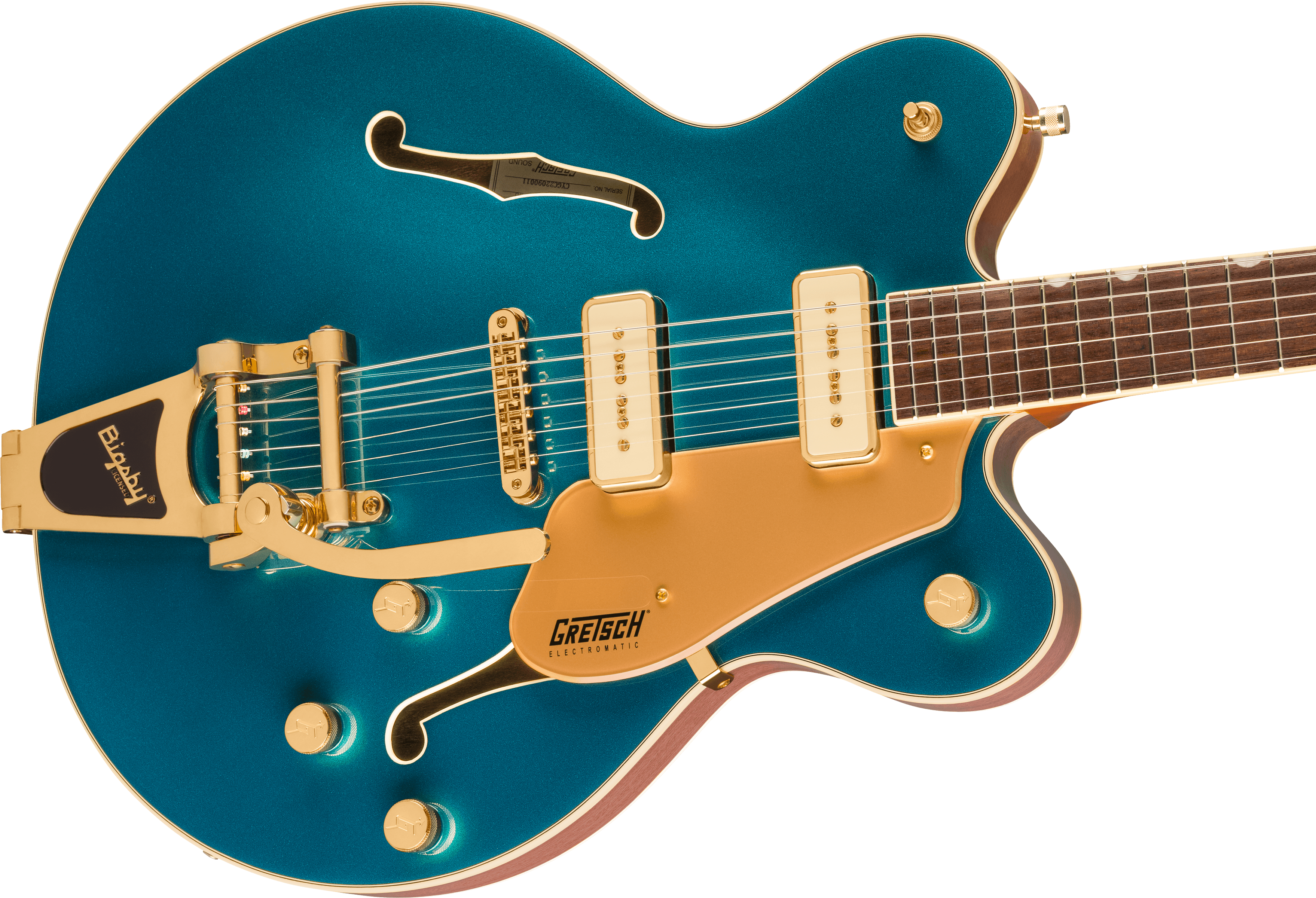 GRETSCH ELECTROMATIC PRISTINE LTD CENTER BLOCK DOUBLE-CUT  BIGSBY PETROL