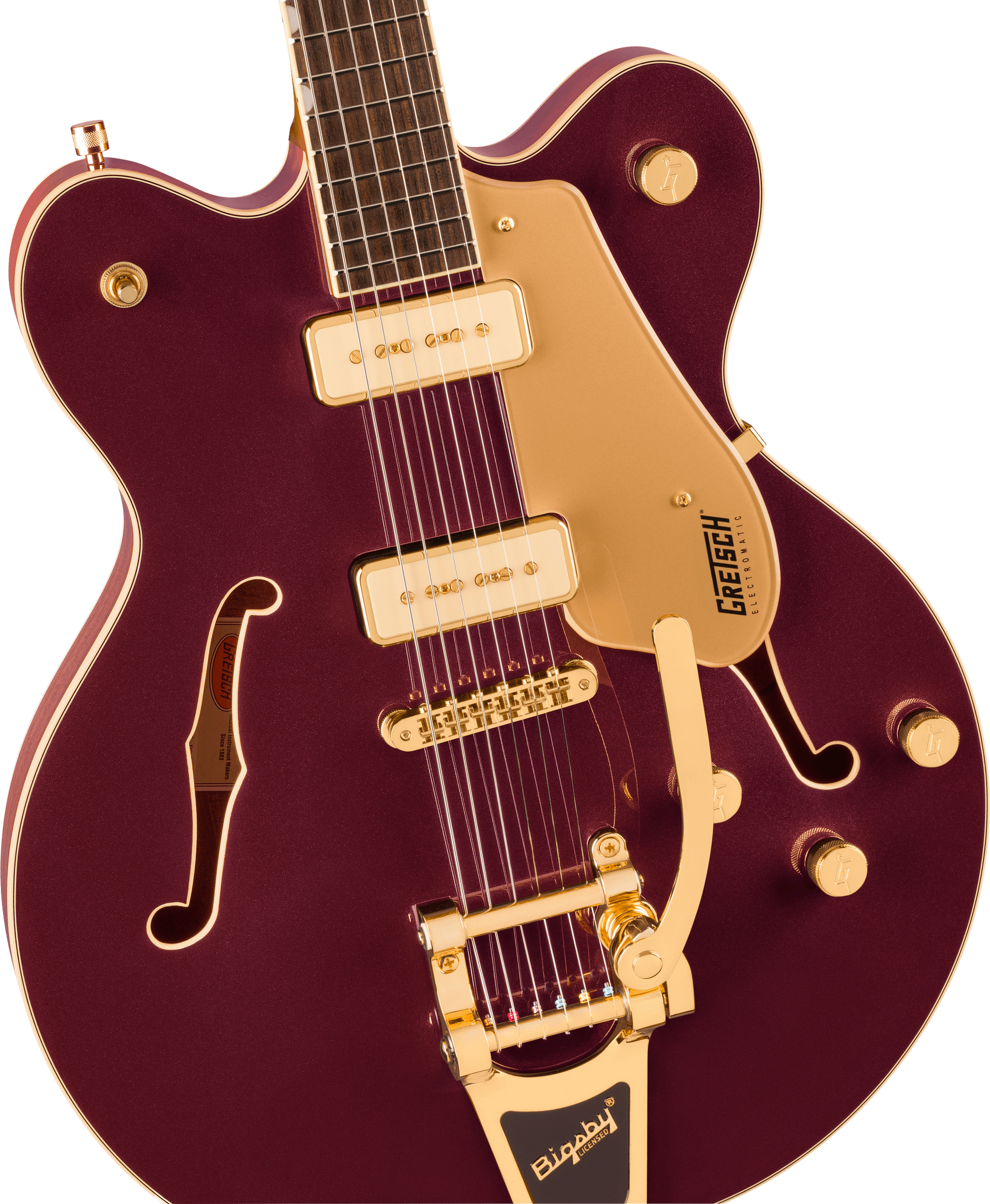GRETSCH ELECTROMATIC PRISTINE LTD CENTER BLOCK DOUBLE-CUT  BIGSBY CHEERY