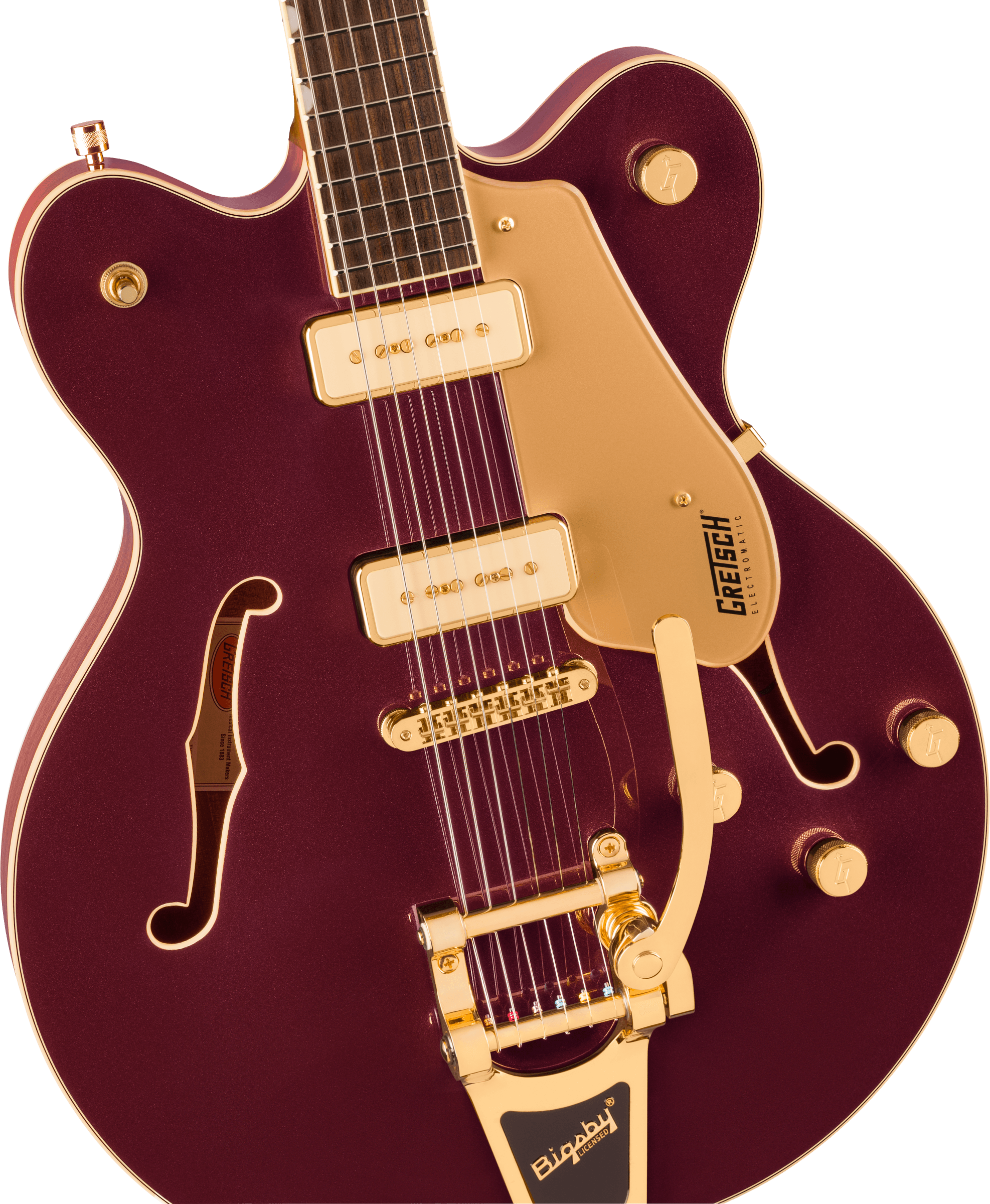 GRETSCH ELECTROMATIC PRISTINE LTD CENTER BLOCK DOUBLE-CUT  BIGSBY CHEERY