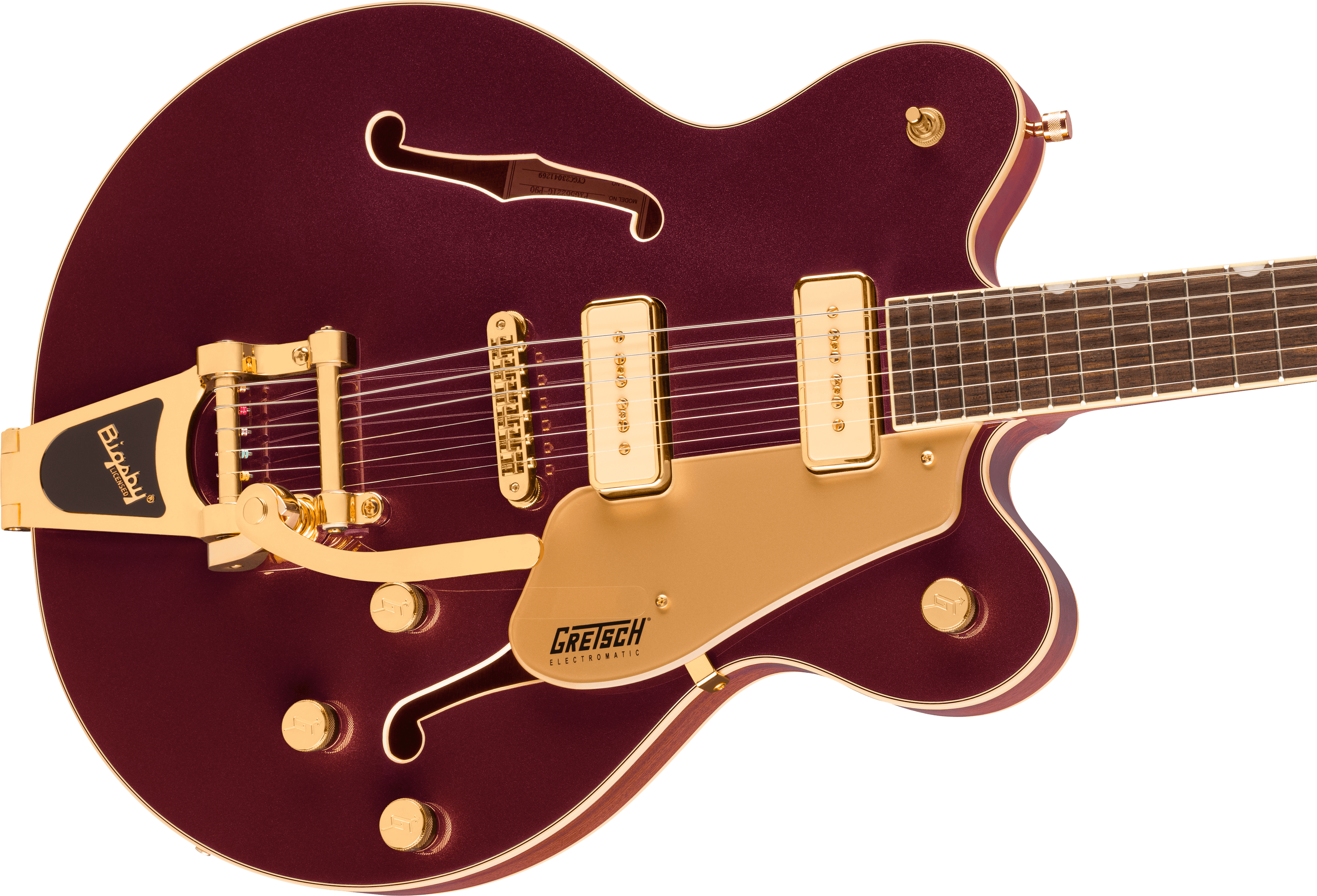 GRETSCH ELECTROMATIC PRISTINE LTD CENTER BLOCK DOUBLE-CUT  BIGSBY CHEERY