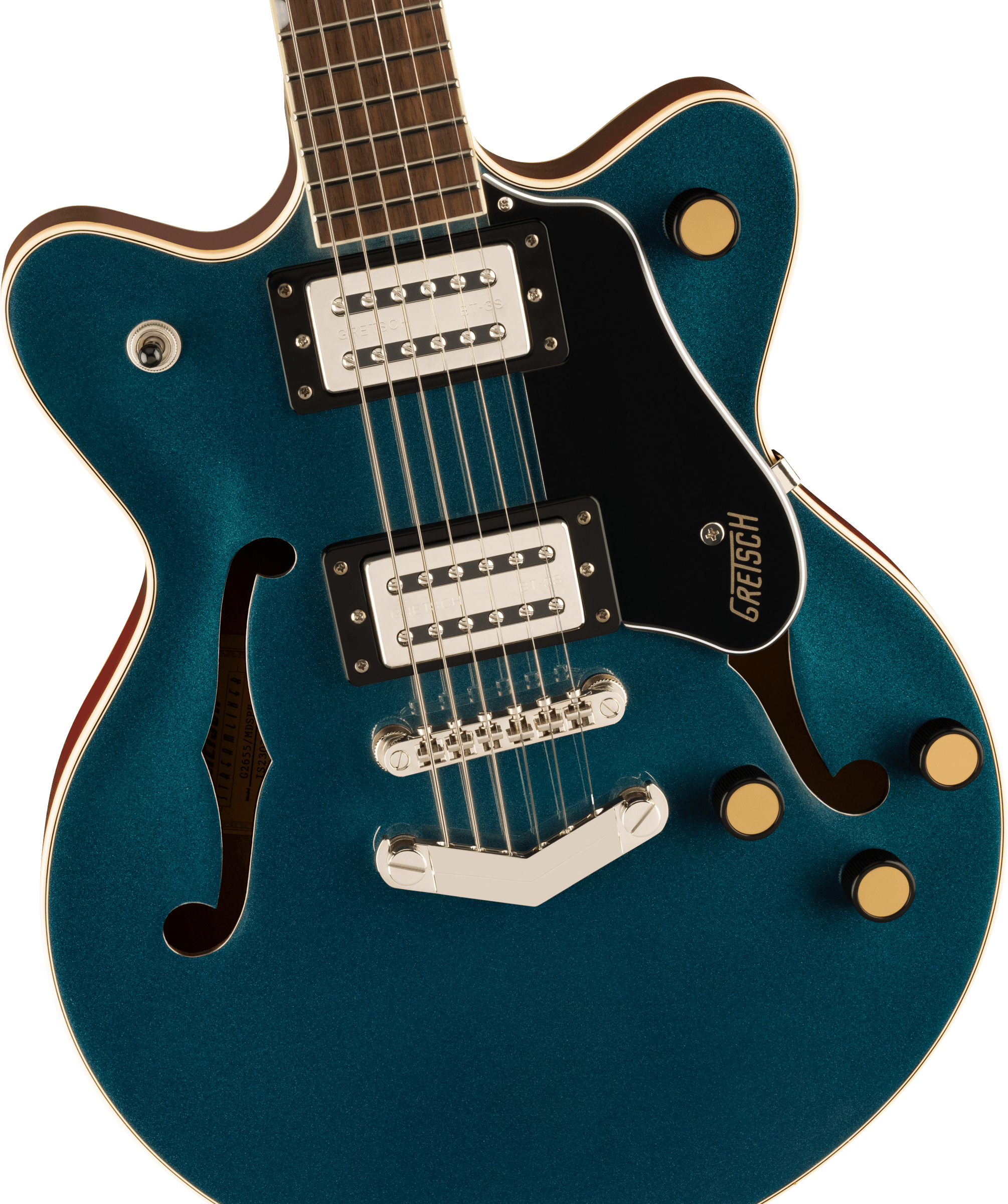 GRETSCH G2655 STREAMLINER CENTER BLOCK JR. DOUBLE-CUT  V-STOPTAIL MS