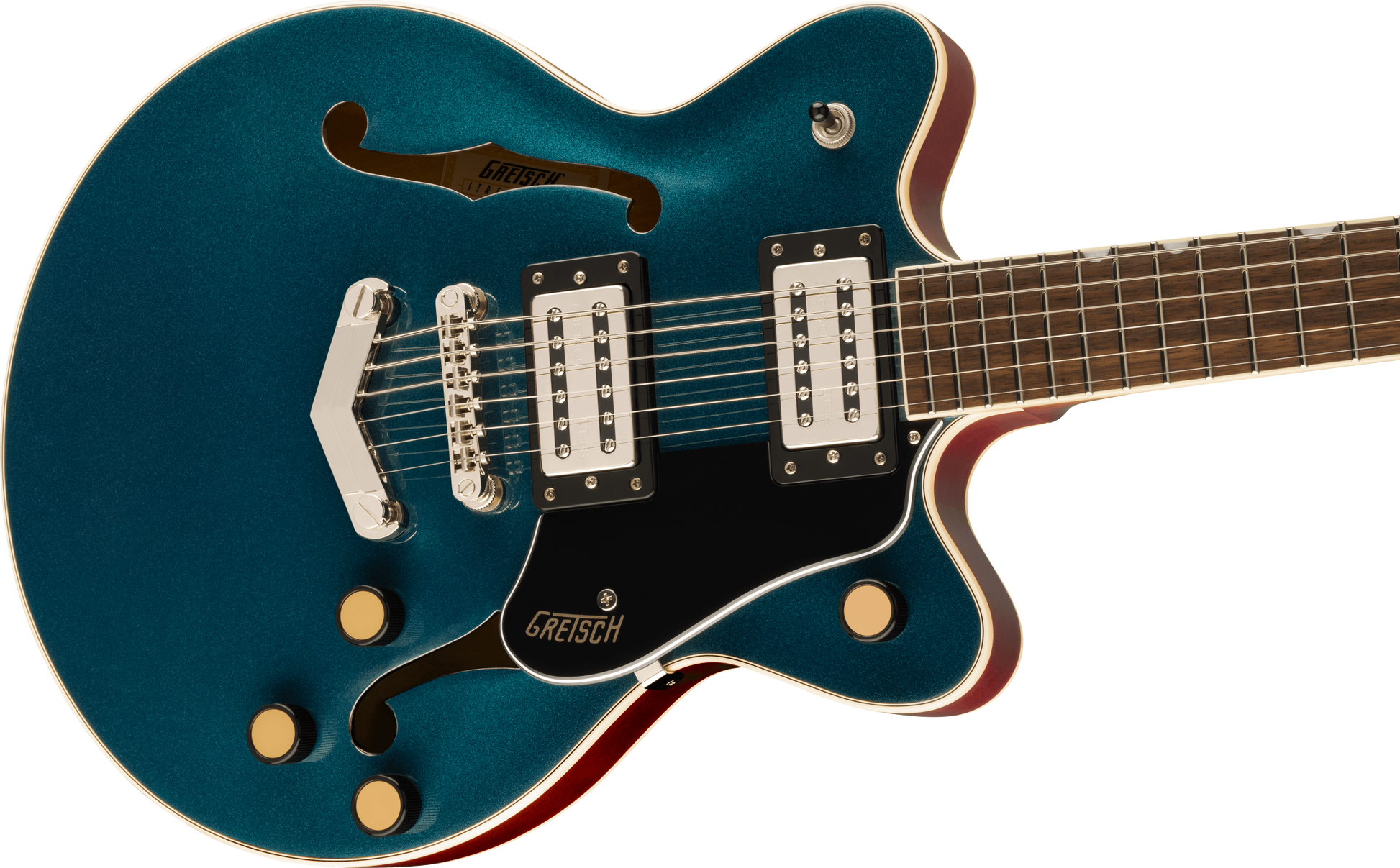 GRETSCH G2655 STREAMLINER CENTER BLOCK JR. DOUBLE-CUT  V-STOPTAIL MS
