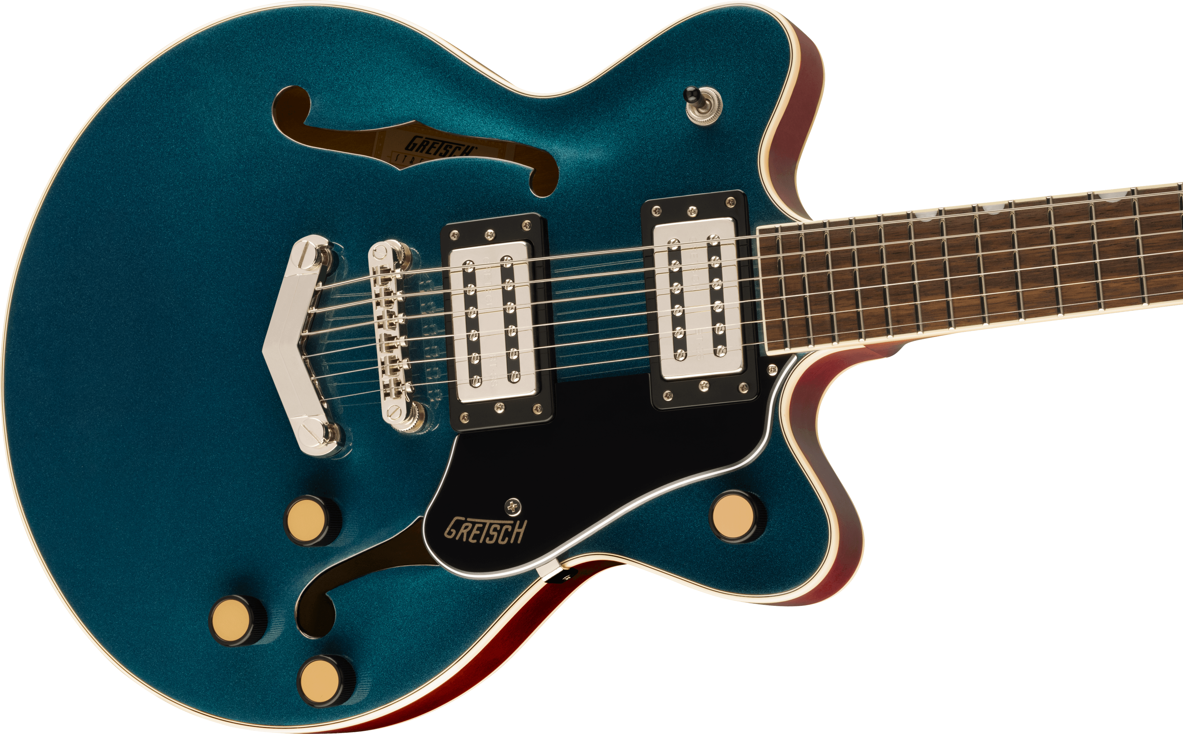 GRETSCH G2655 STREAMLINER CENTER BLOCK JR. DOUBLE-CUT  V-STOPTAIL MS