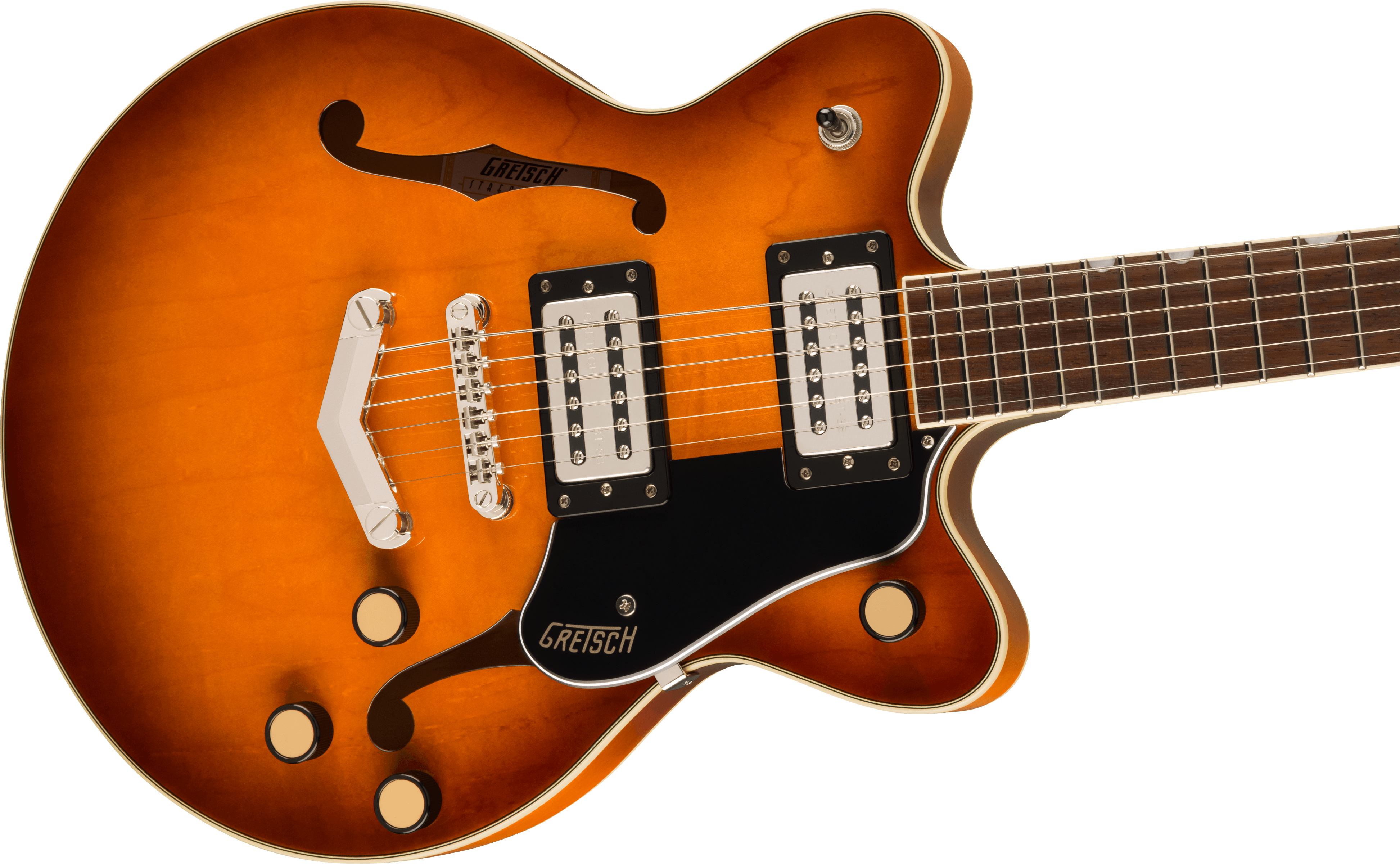 GRETSCH G2655 STREAMLINER CENTER BLOCK JR. DOUBLE-CUT  V-STOPTAIL ABBEY ALE