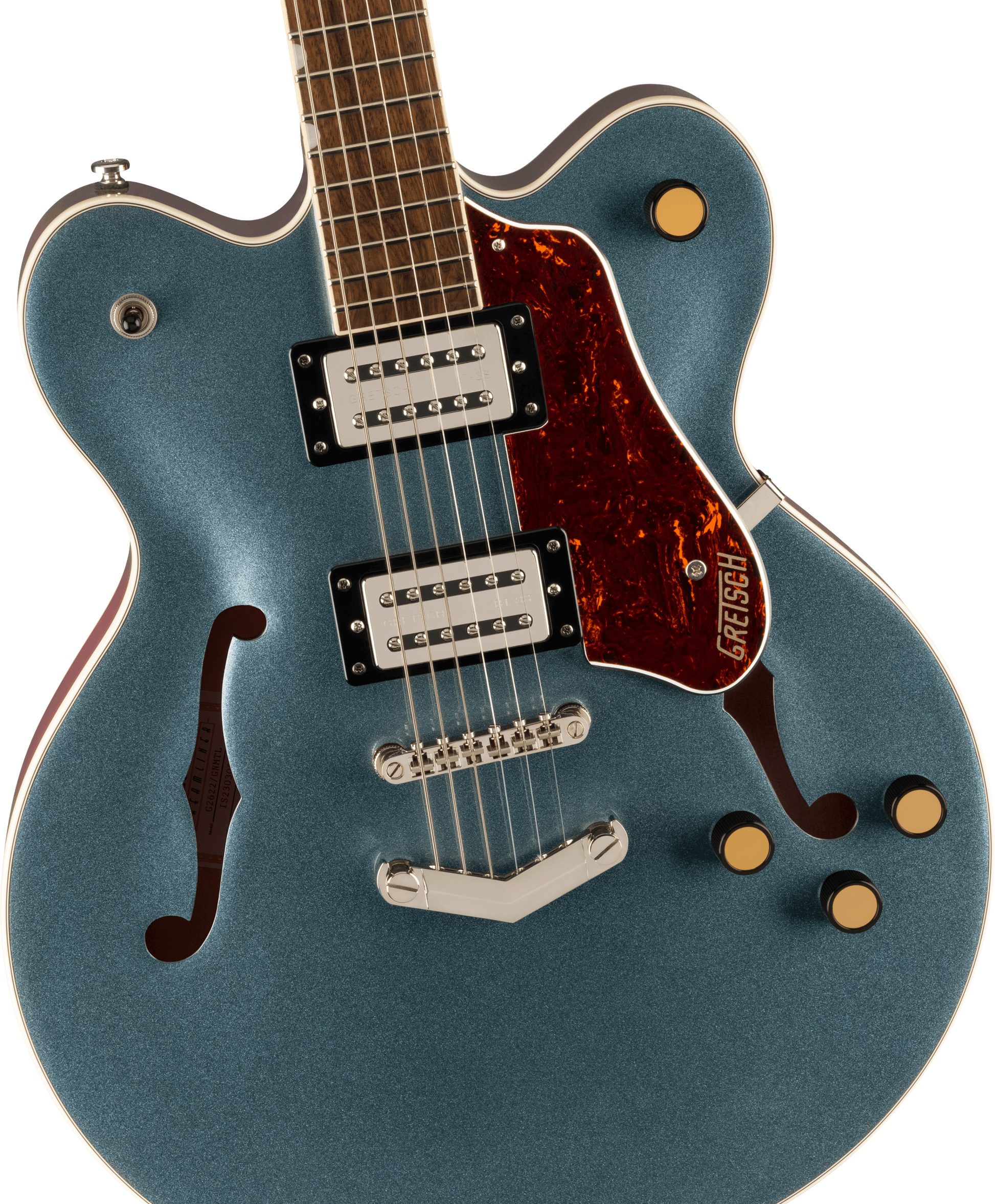 GRETSCH G2622 STREAMLINER CENTER BLOCK DOUBLE-CUT  V-STOPTAIL GUNMETAL