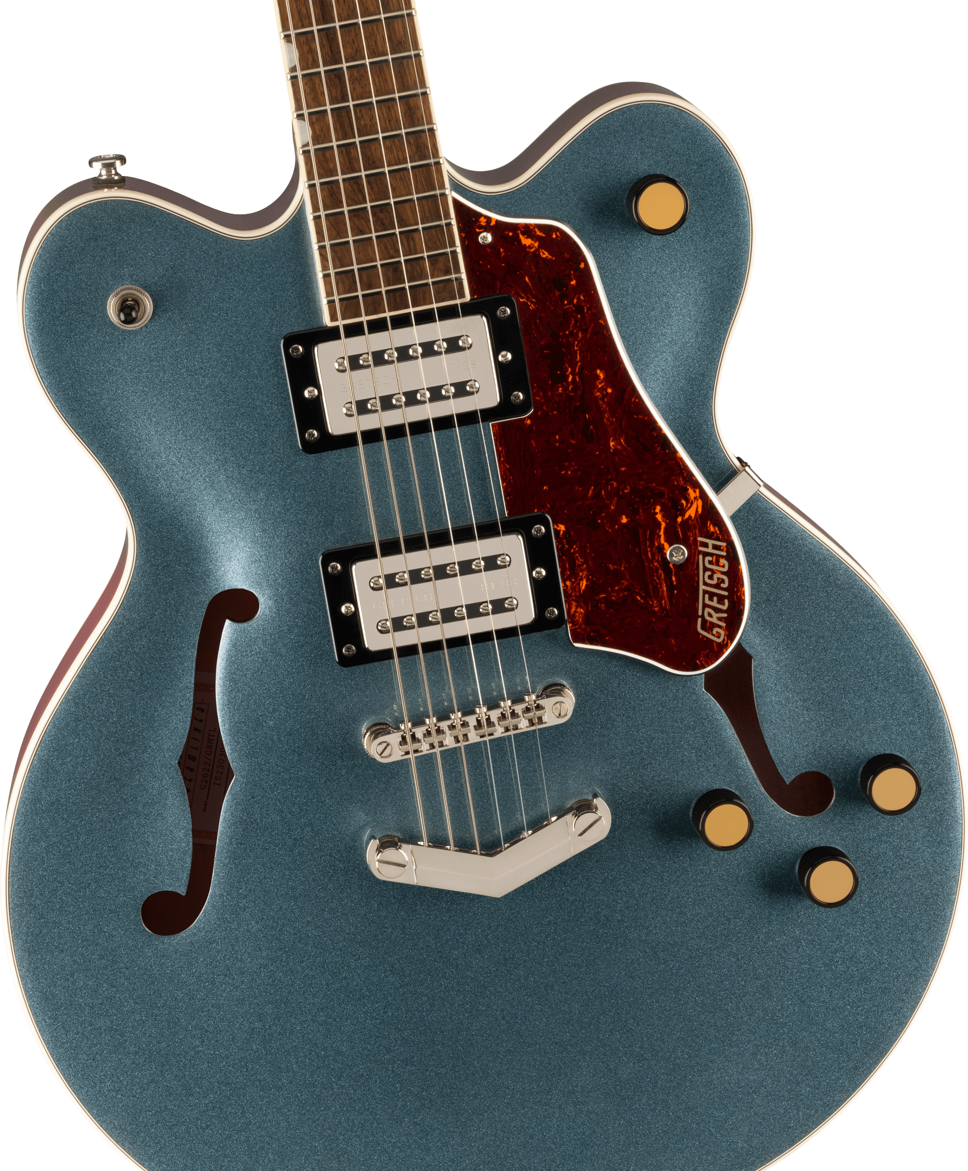GRETSCH G2622 STREAMLINER CENTER BLOCK DOUBLE-CUT  V-STOPTAIL GUNMETAL