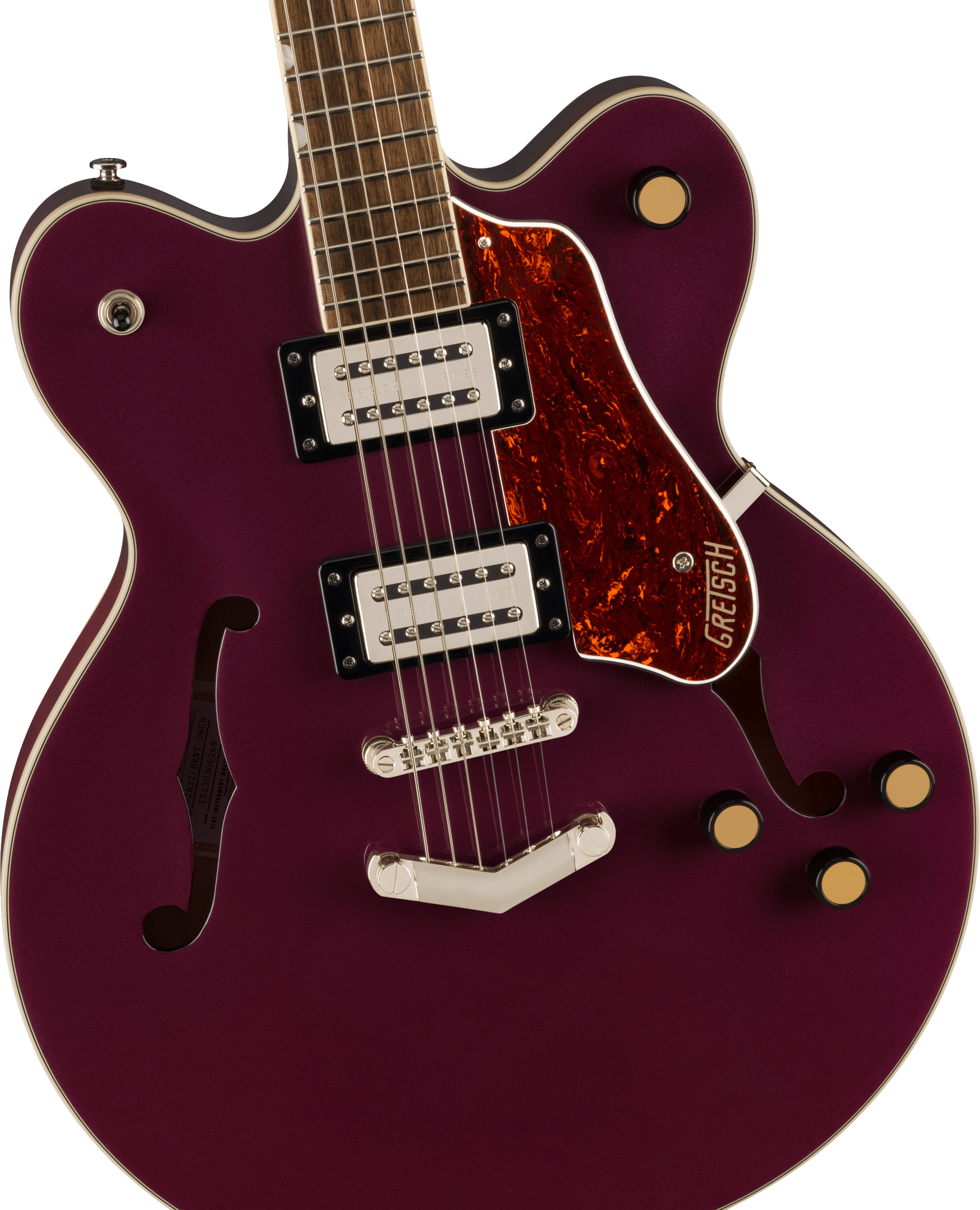 GRETSCH G2622 STREAMLINER CENTER BLOCK DOUBLE-CUT  V-STOPTAIL ORCHID