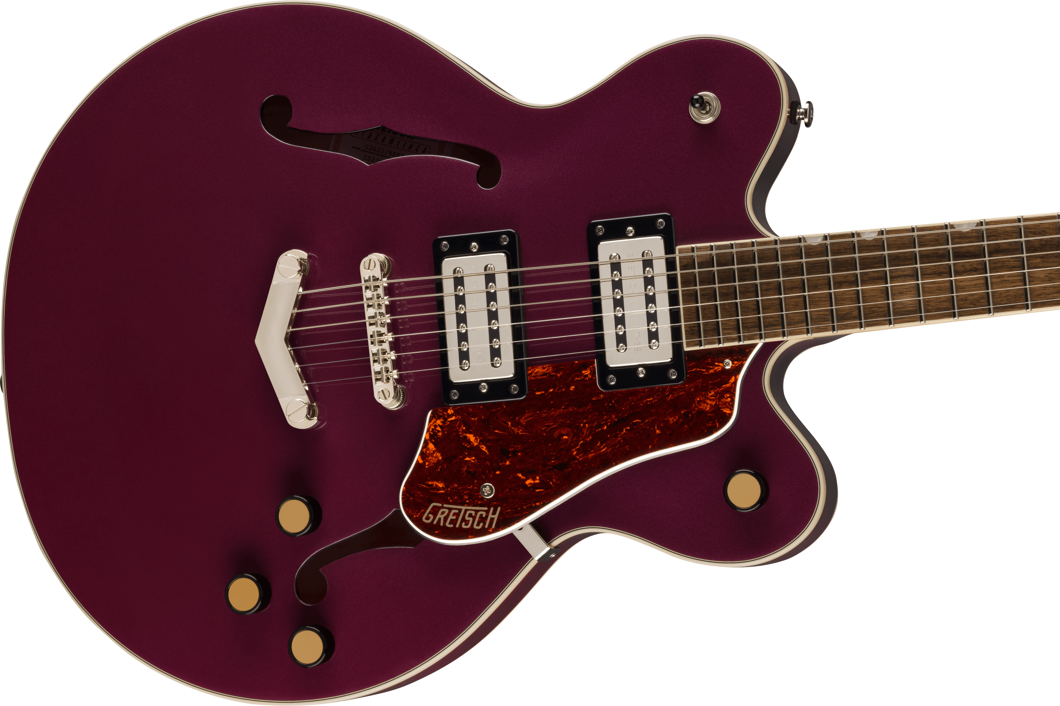 GRETSCH G2622 STREAMLINER CENTER BLOCK DOUBLE-CUT  V-STOPTAIL ORCHID