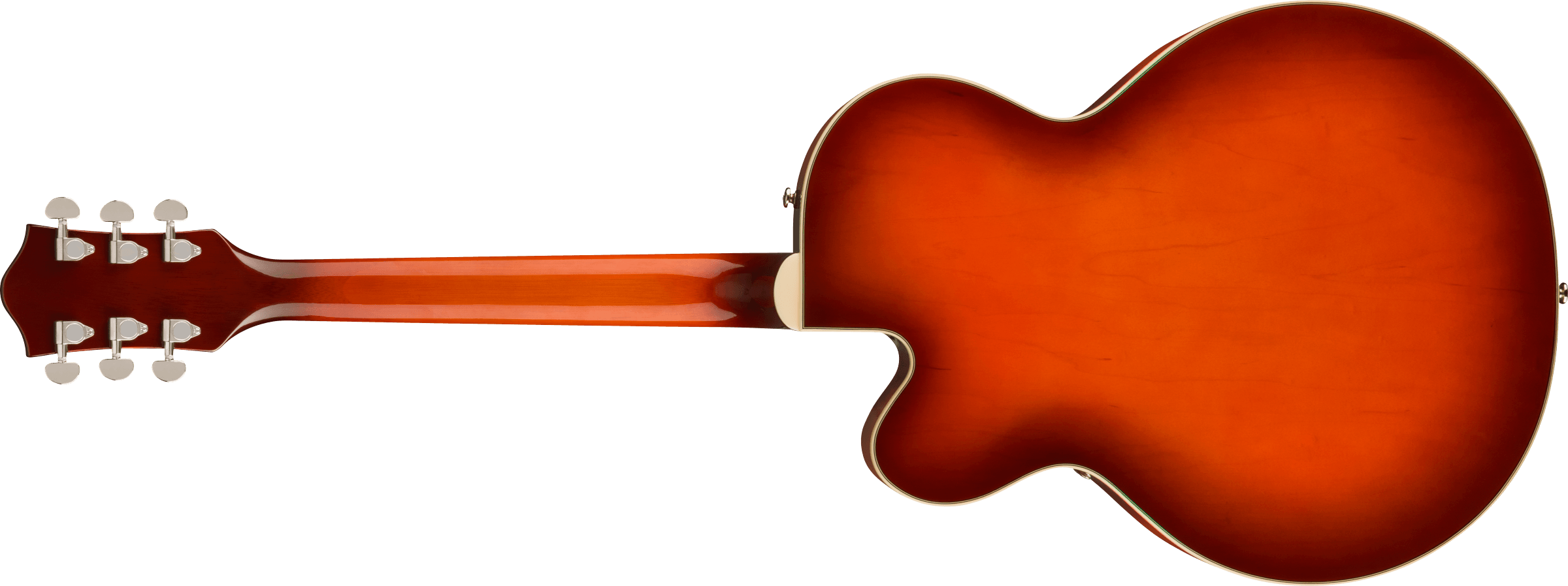 GRETSCH G2420 STREAMLINER HOLLOW   CHROMATIC II TAILPIECE FIREBURST