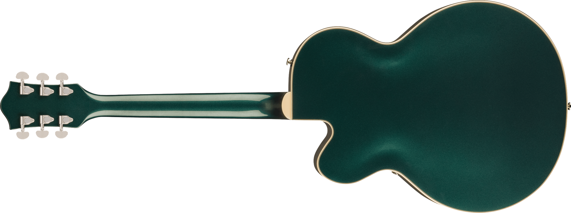 GRETSCH G2420 STREAMLINER HOLLOW   CHROMATIC II TAILPIECE CADILLAC GREEN
