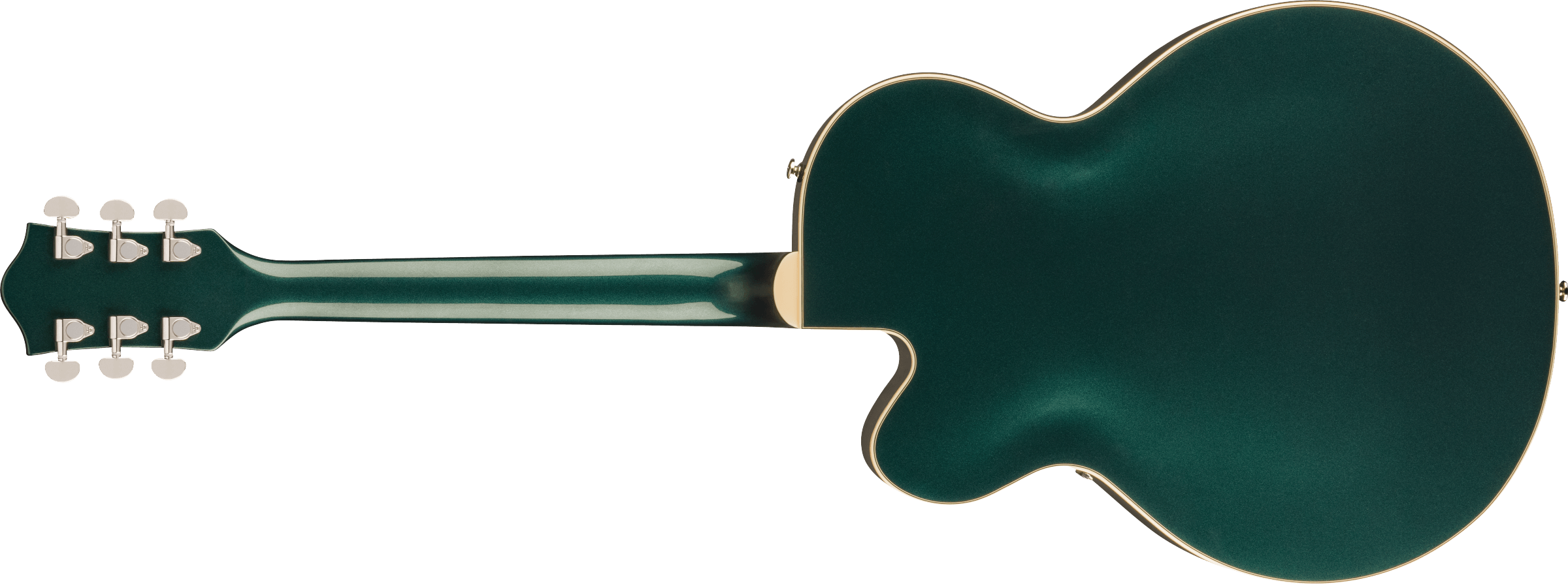 GRETSCH G2420 STREAMLINER HOLLOW   CHROMATIC II TAILPIECE CADILLAC GREEN