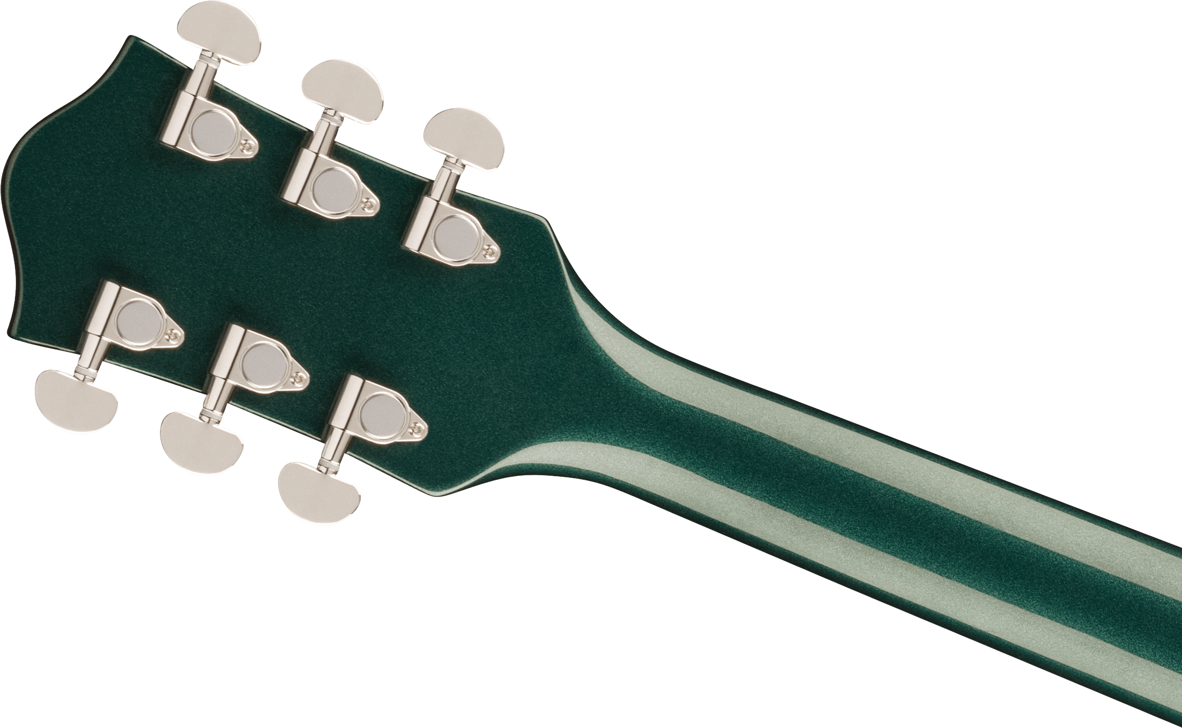GRETSCH G2420 STREAMLINER HOLLOW   CHROMATIC II TAILPIECE CADILLAC GREEN