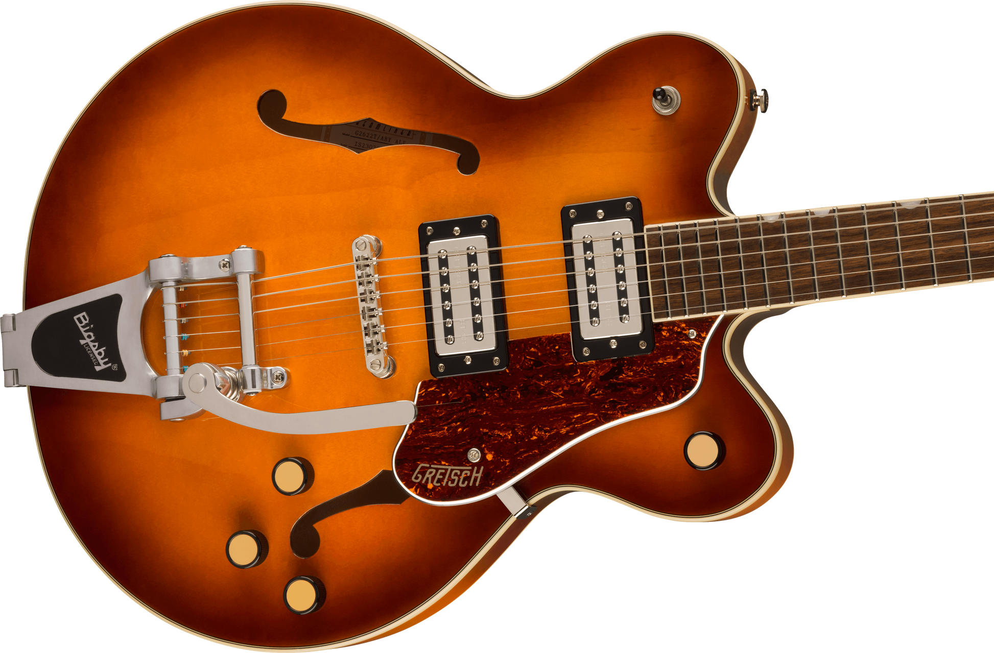 GRETSCH G2622T STREAMLINER CENTER BLOCK DOUBLE-CUT  BIGSBY ABBEY ALE