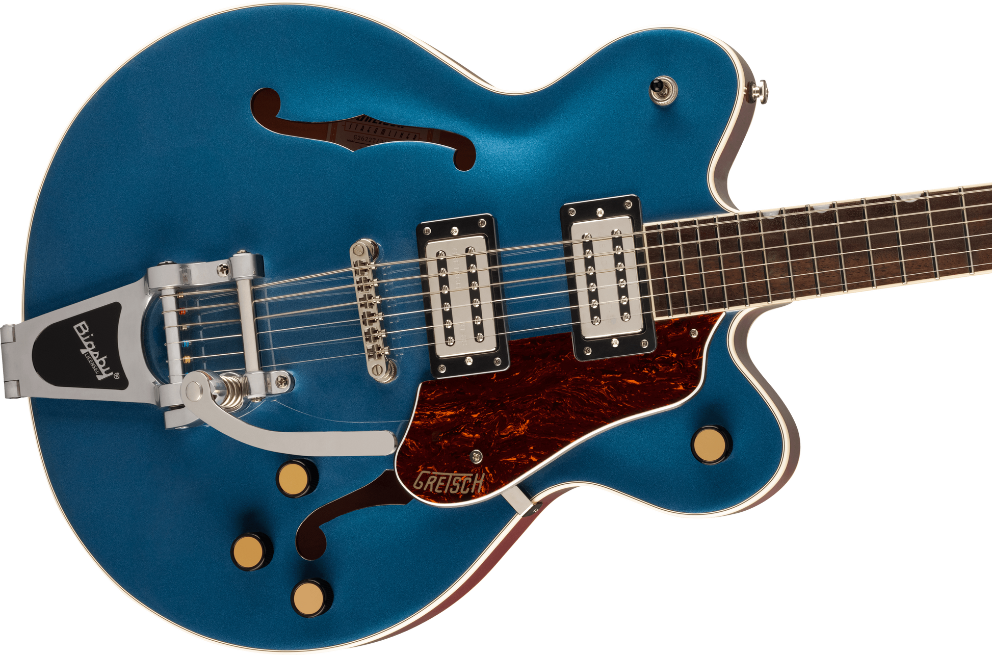 GRETSCH G2622T STREAMLINER CENTER BLOCK DOUBLE-CUT  BIGSBY DARK DENIM