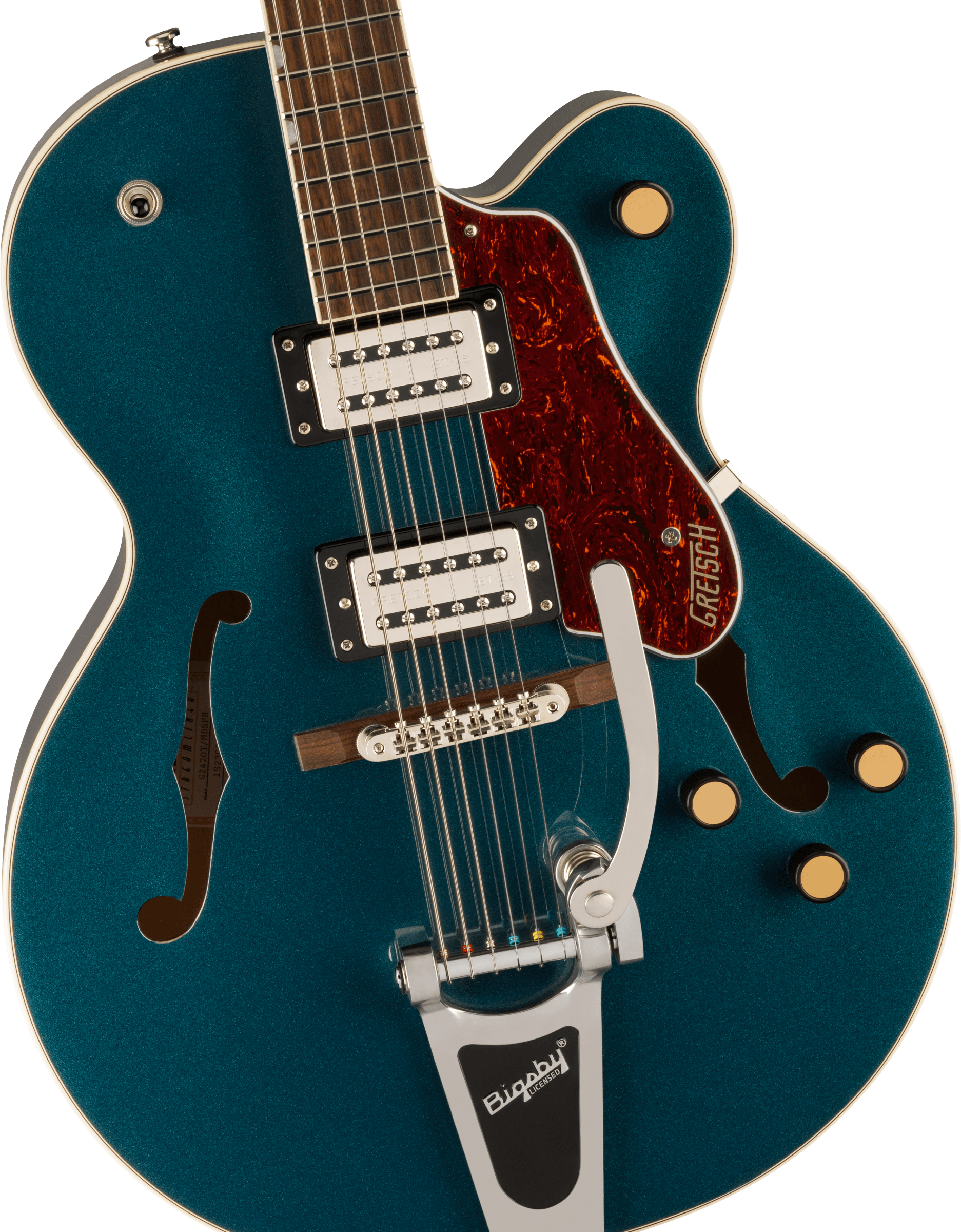 GRETSCH G2420T STREAMLINER HOLLOW   BIGSBY MIDNIGHT SAPPHIRE