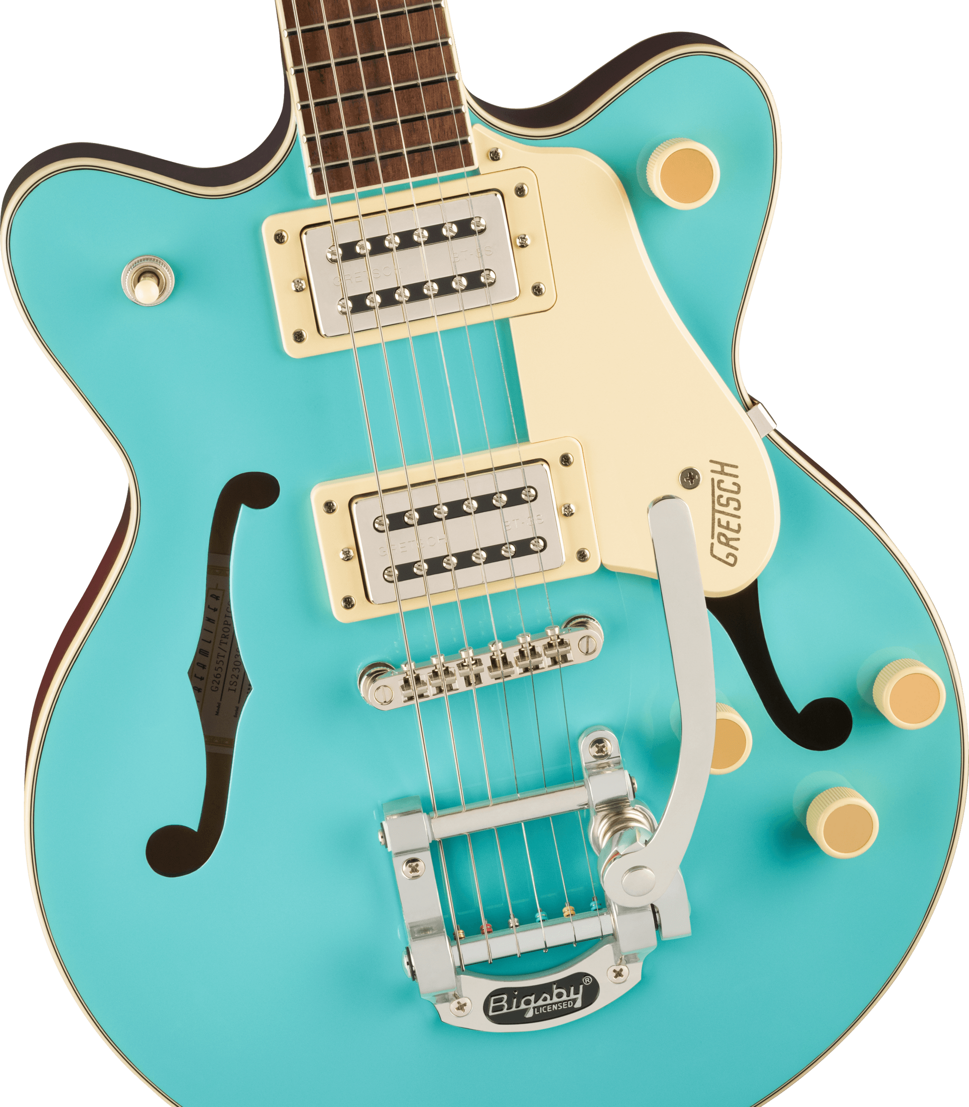 GRETSCH G2655T STREAMLINER CENTER BLOCK JR. DOUBLE-CUT  BIGSBY TROPICO