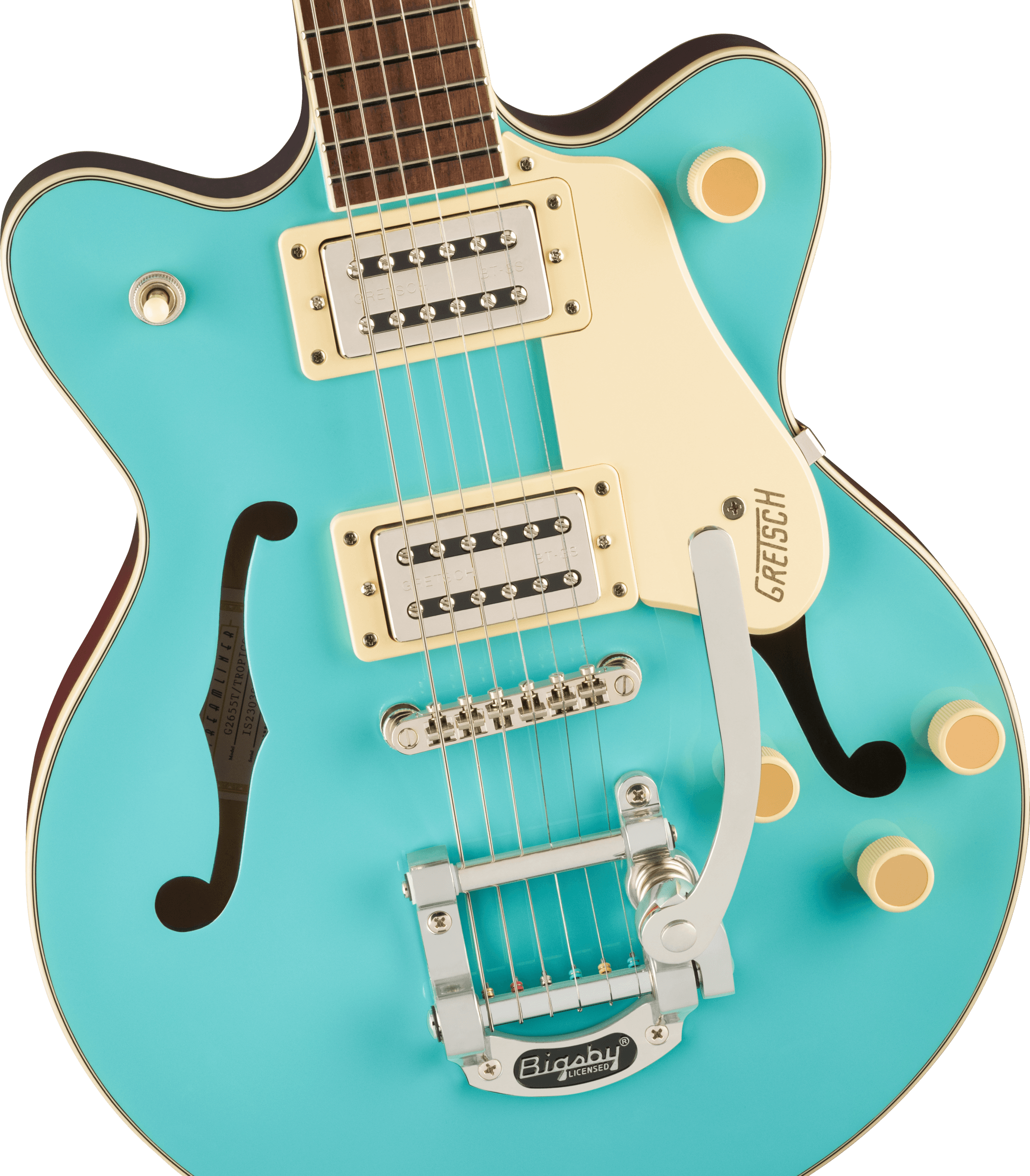 GRETSCH G2655T STREAMLINER CENTER BLOCK JR. DOUBLE-CUT  BIGSBY TROPICO