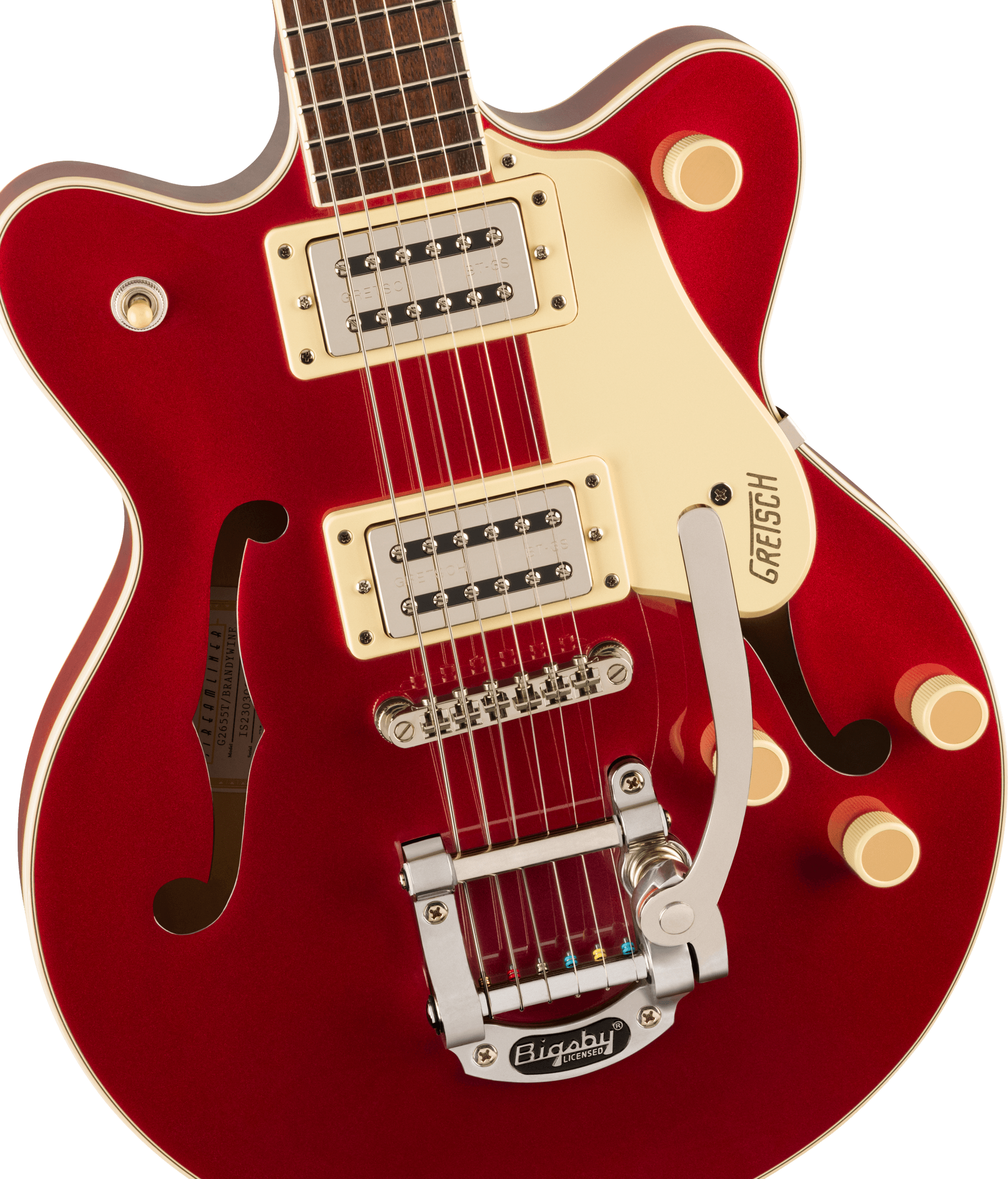GRETSCH G2655T STREAMLINER CENTER BLOCK JR. DOUBLE-CUT  BIGSBY BRANDYWINE