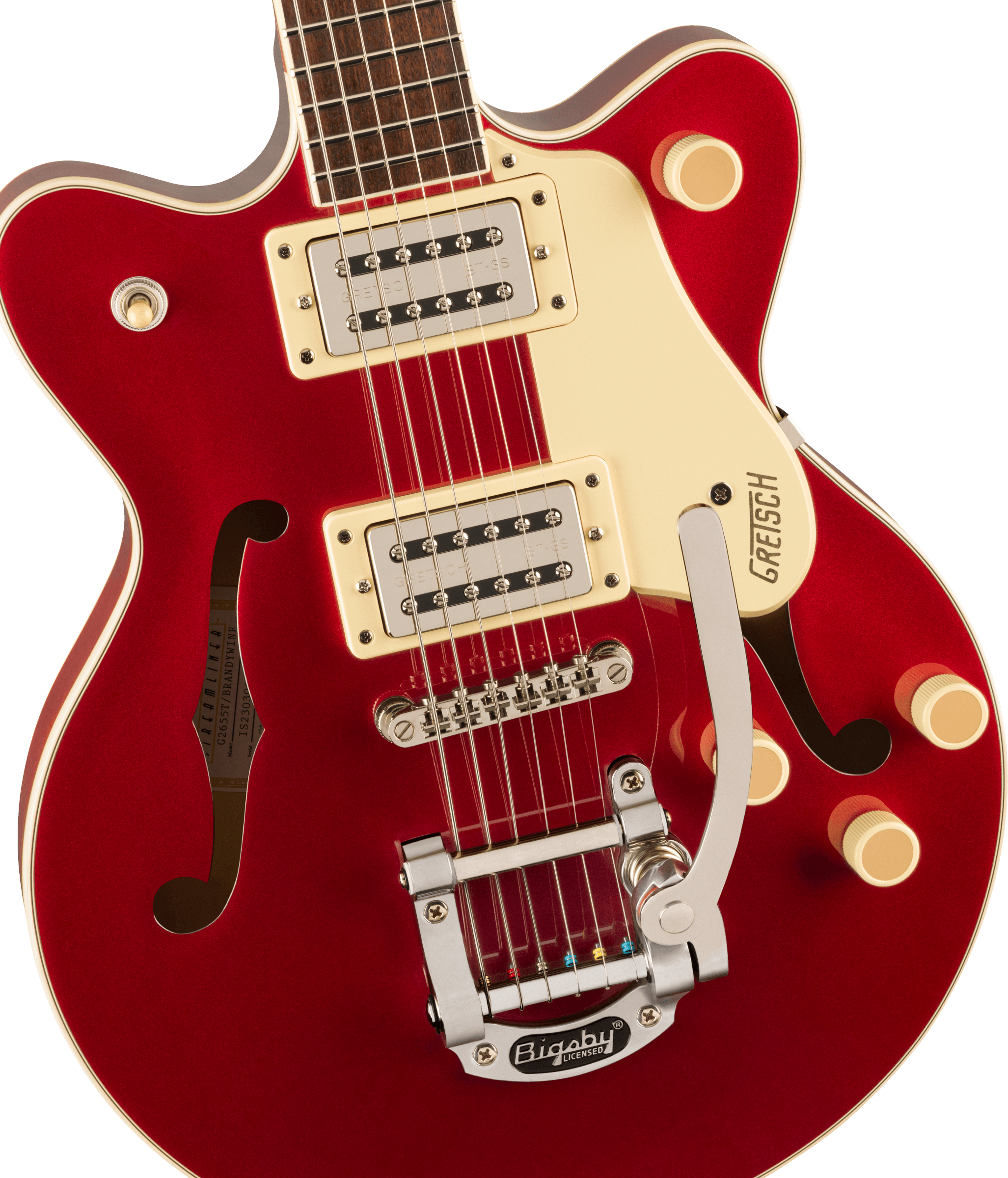 GRETSCH G2655T STREAMLINER CENTER BLOCK JR. DOUBLE-CUT  BIGSBY BRANDYWINE