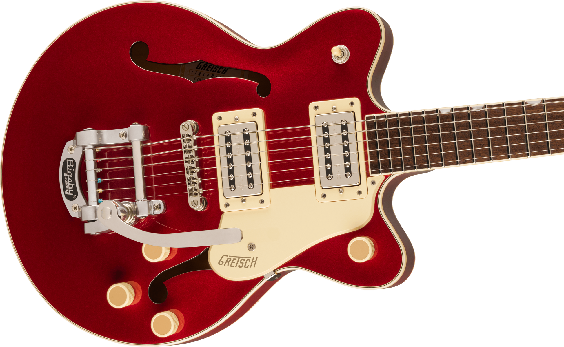 GRETSCH G2655T STREAMLINER CENTER BLOCK JR. DOUBLE-CUT  BIGSBY BRANDYWINE