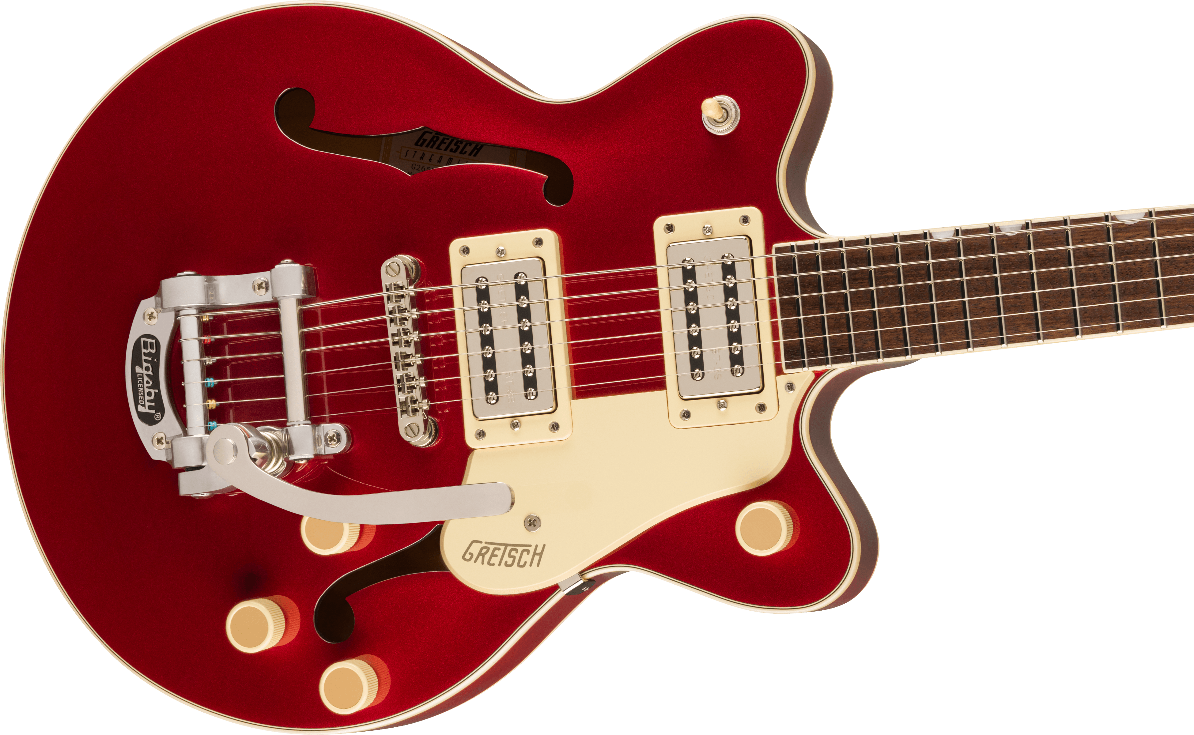 GRETSCH G2655T STREAMLINER CENTER BLOCK JR. DOUBLE-CUT  BIGSBY BRANDYWINE