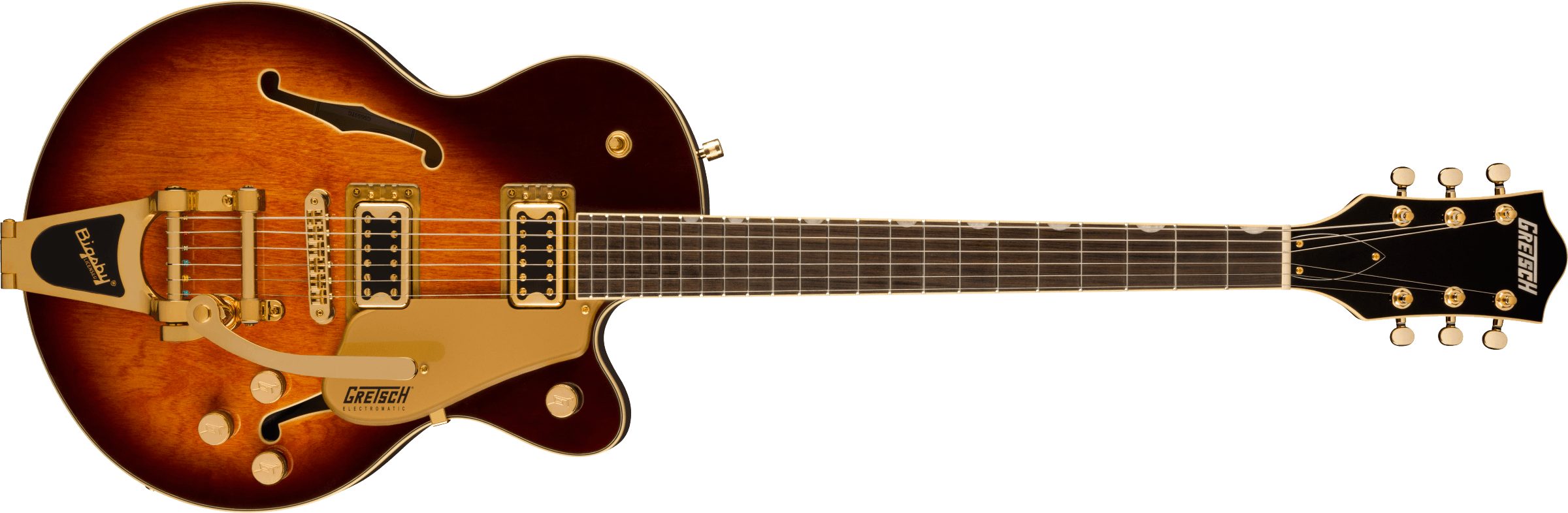 GRETSCH G5655TG ELECTROMATIC CENTER BLOCK JR. SINGLE-CUT  BIGSBY BARREL BURST