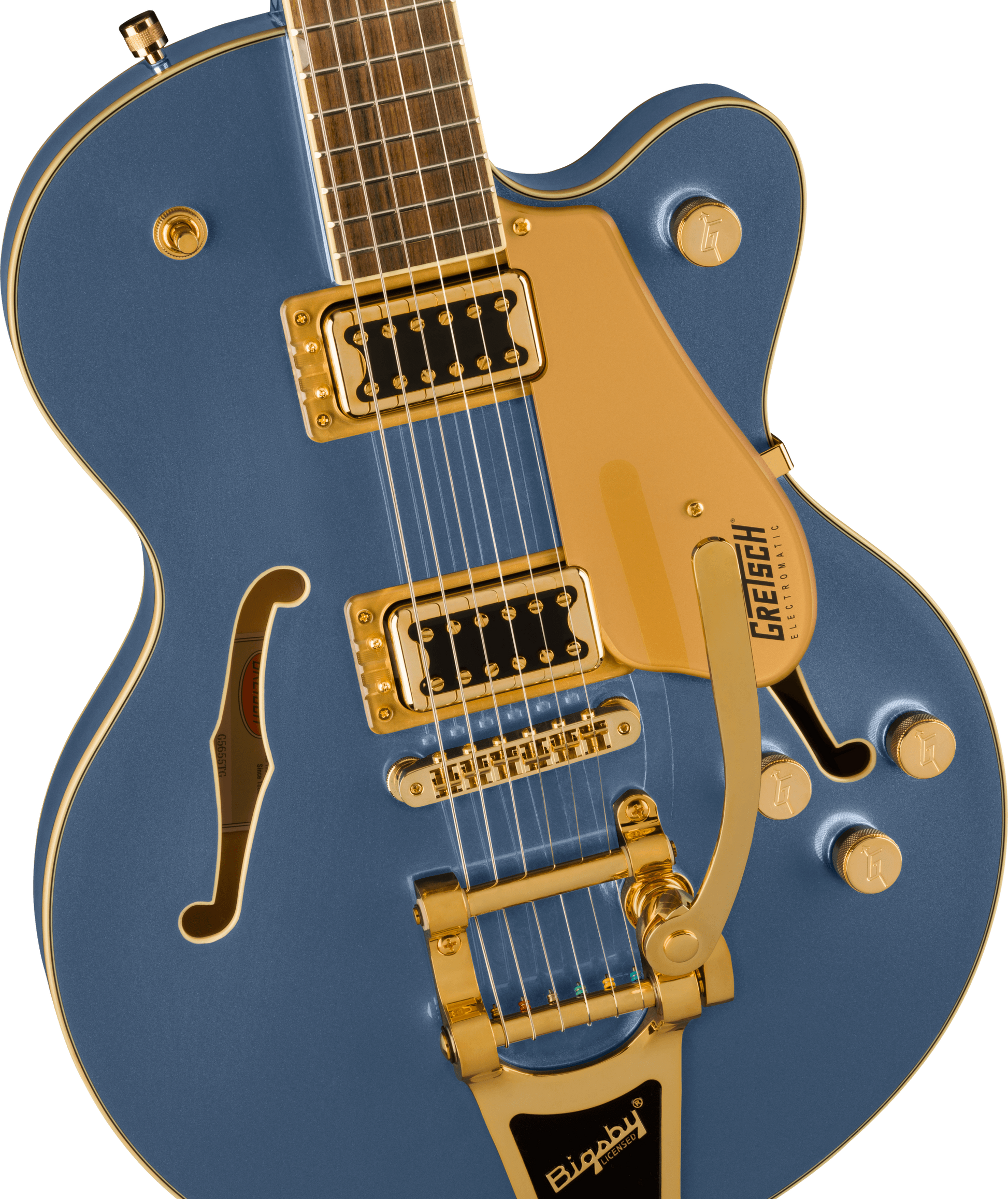 GRETSCH G5655TG ELECTROMATIC CENTER BLOCK JR. SINGLE-CUT  BIGSBY CERULEAN