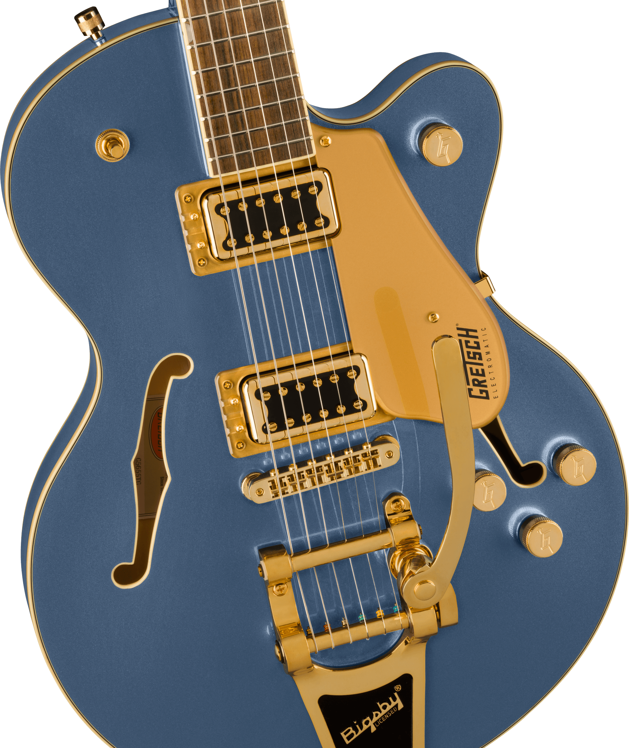 GRETSCH G5655TG ELECTROMATIC CENTER BLOCK JR. SINGLE-CUT  BIGSBY CERULEAN