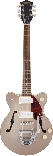 GRETSCH G2655T-P90 STREAMLINER CENTER BLOCK JR P90  BIGSBY  SAHARA METALLIC