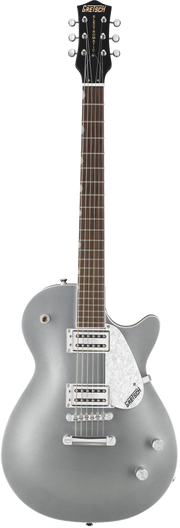 GRETSCH G5425 ELECTROMATIC JET CLUB SOLID  SILVER TOP WITH BLACK BACK