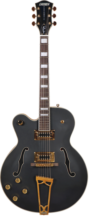 GRETSCH G5191BK TIM ARMSTRONG SIGNATURE ELECTROMATIC HOLLOW   , LH MATTE BLACK