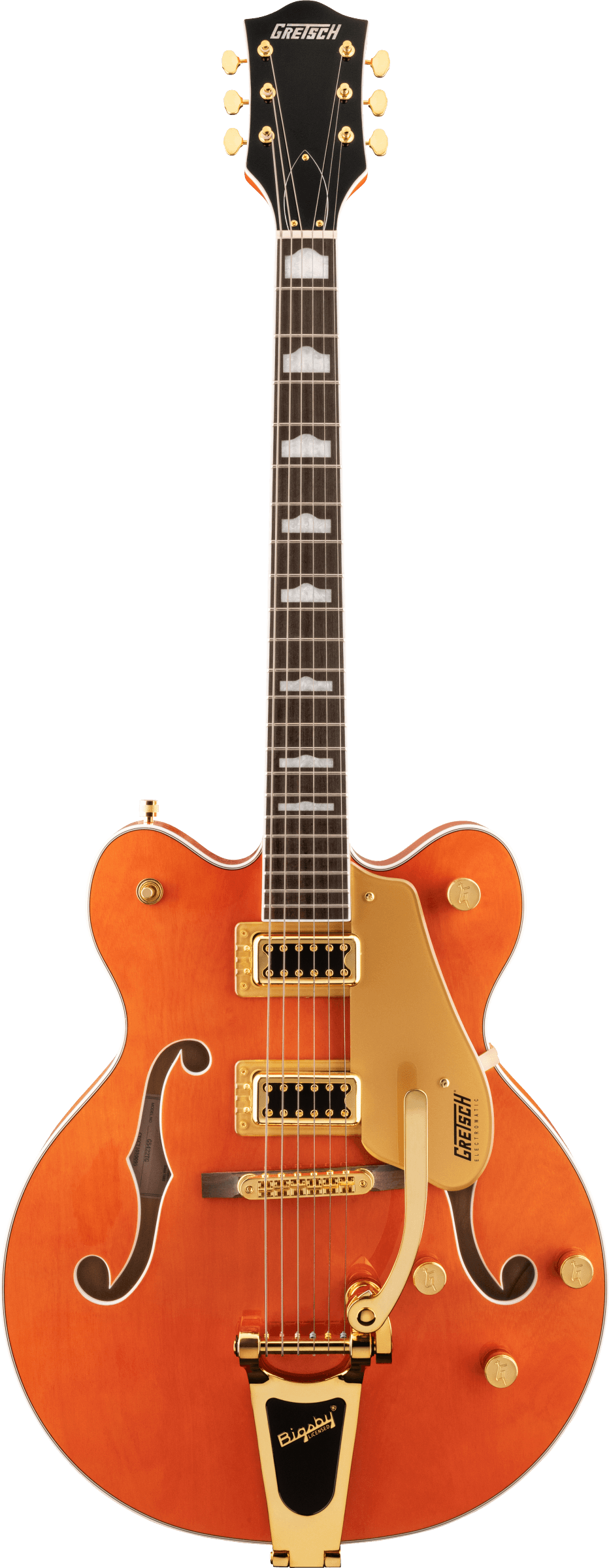 GRETSCH G5422TG ELECTROMATIC CLASSIC HOLLOW   BIGSBY  ORANGE STAIN