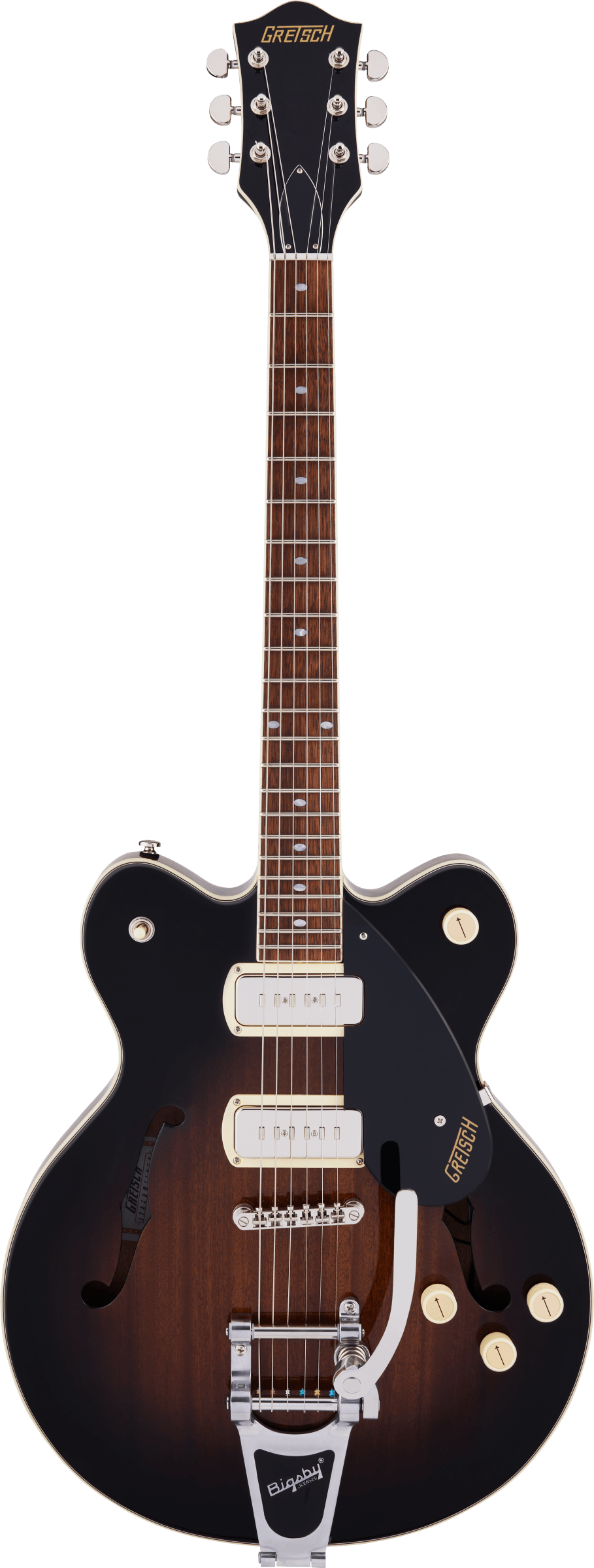 GRETSCH G2622T-P90 STREAMLINER CENTER BLOCK  P90  BIGSBY BROWNSTONE